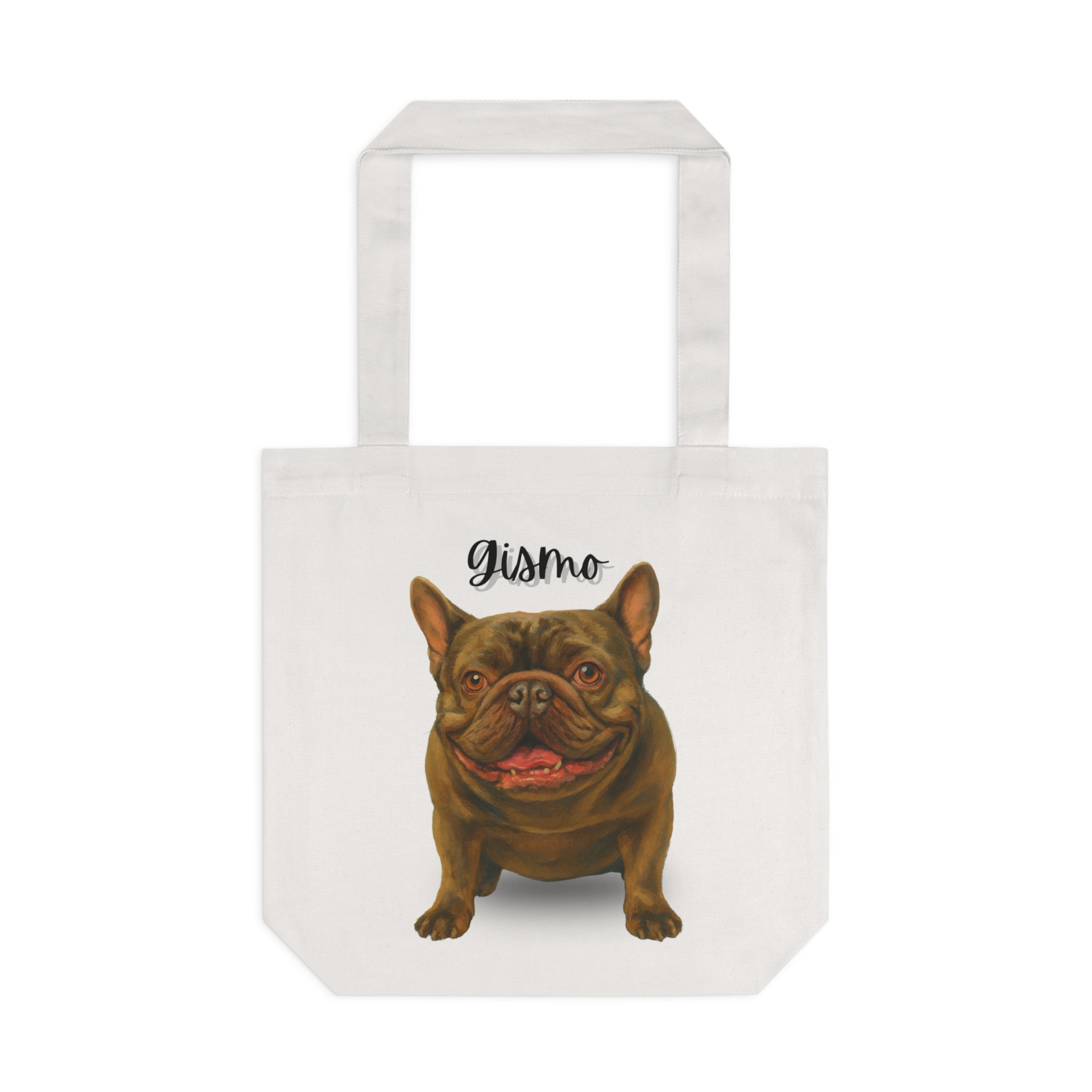 (Gizmo) Personalized Dog Lover Tote Bag
