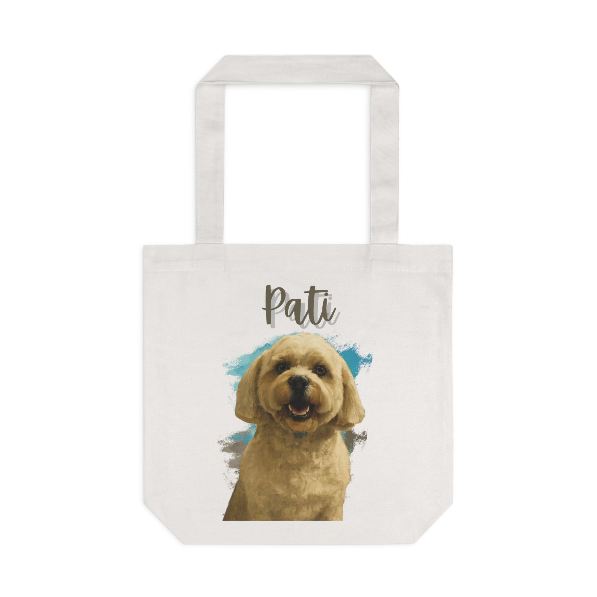 (Pati) Personalized Dog Lover Tote Bag