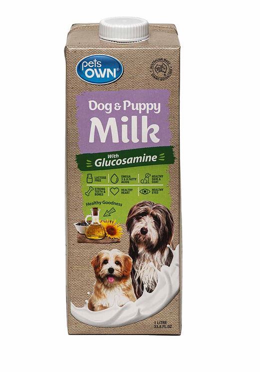 Puppy Milk 1litre x 8pk - doggiebox Australia