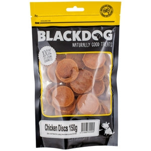Blackdog Chicken Discs - doggiebox Australia