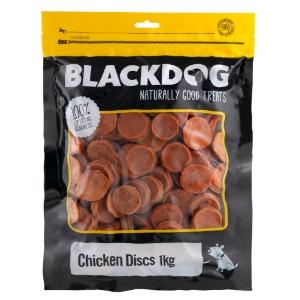 Blackdog Chicken Discs - doggiebox Australia