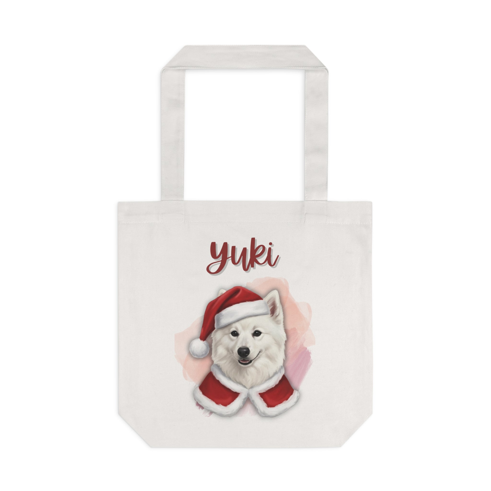 (Yuki) Personalized Dog Lover Tote Bag