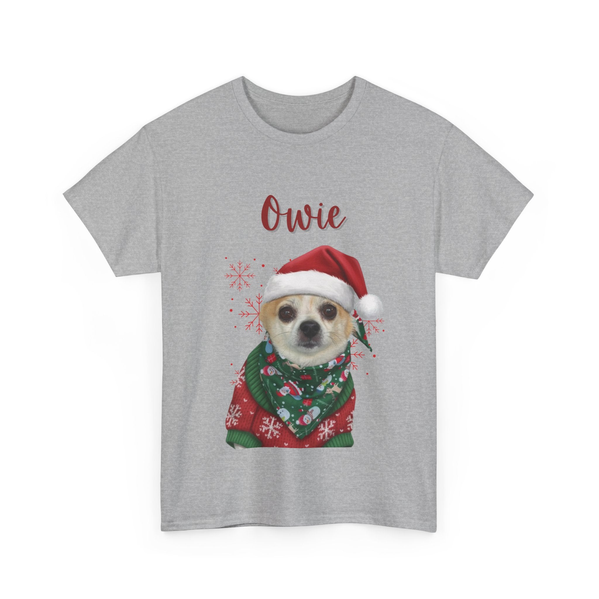 (Owie) Whimsical Dog Portrait Tee Shirt