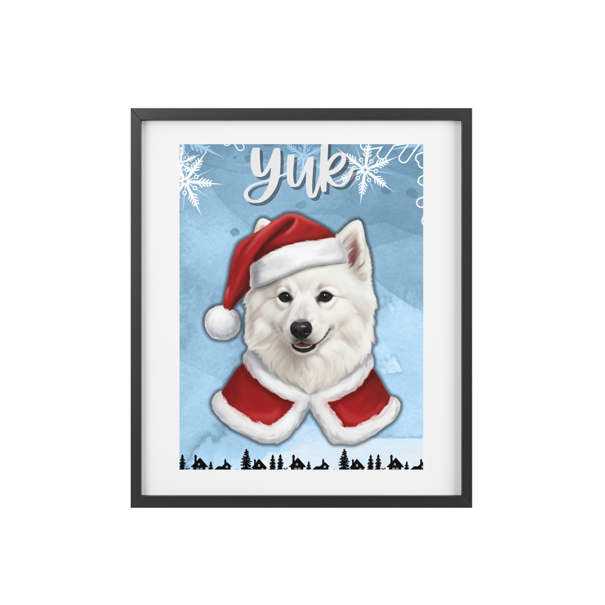 (Yuk) Playful Dog Framed Poster