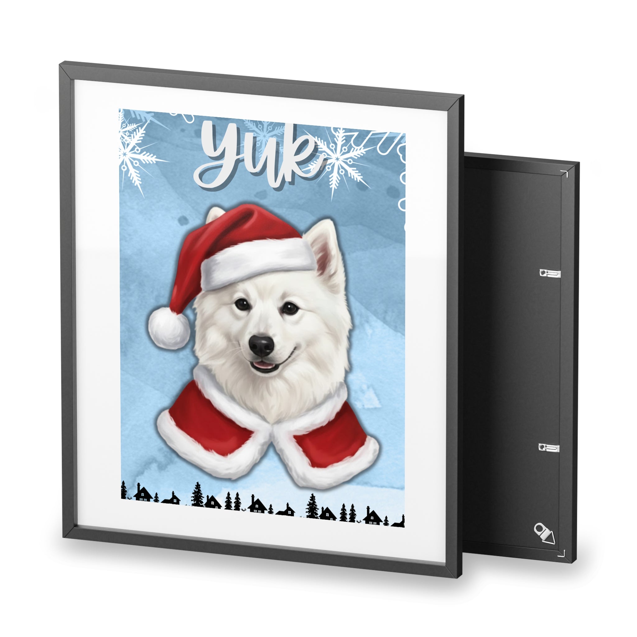 (Yuk) Playful Dog Framed Poster