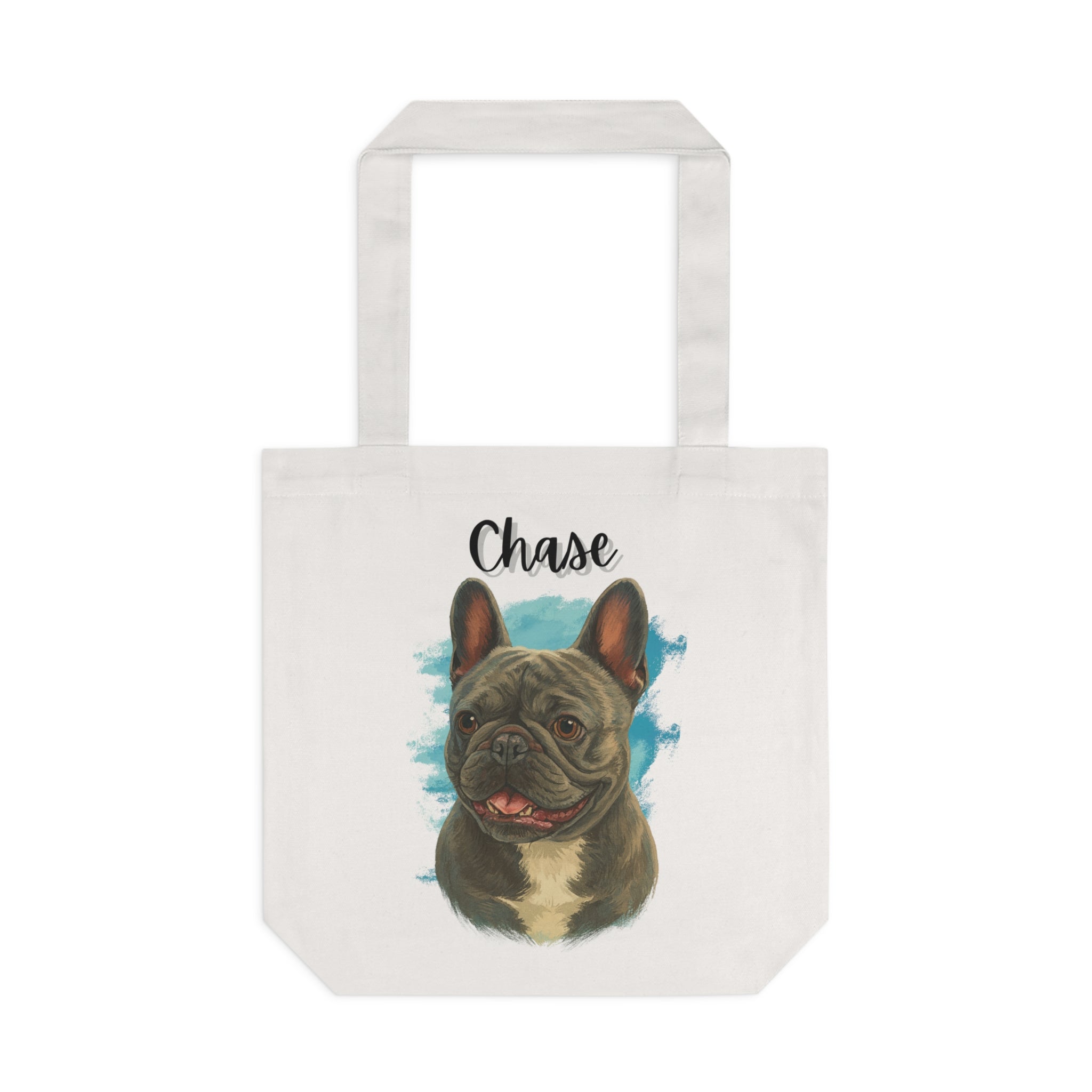 (Chase) Personalized Dog Lover Tote Bag