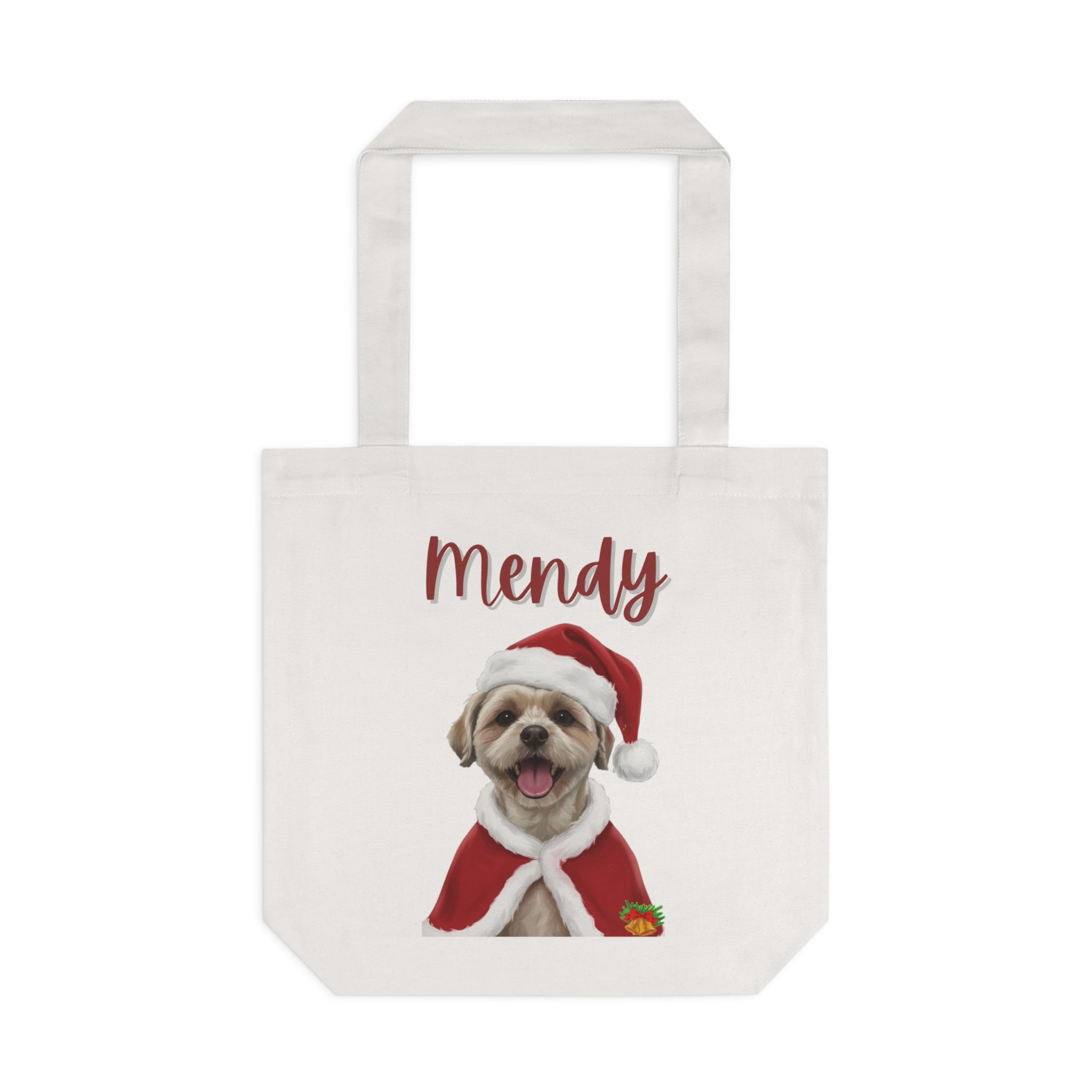(Mendy) Personalized Dog Lover Tote Bag