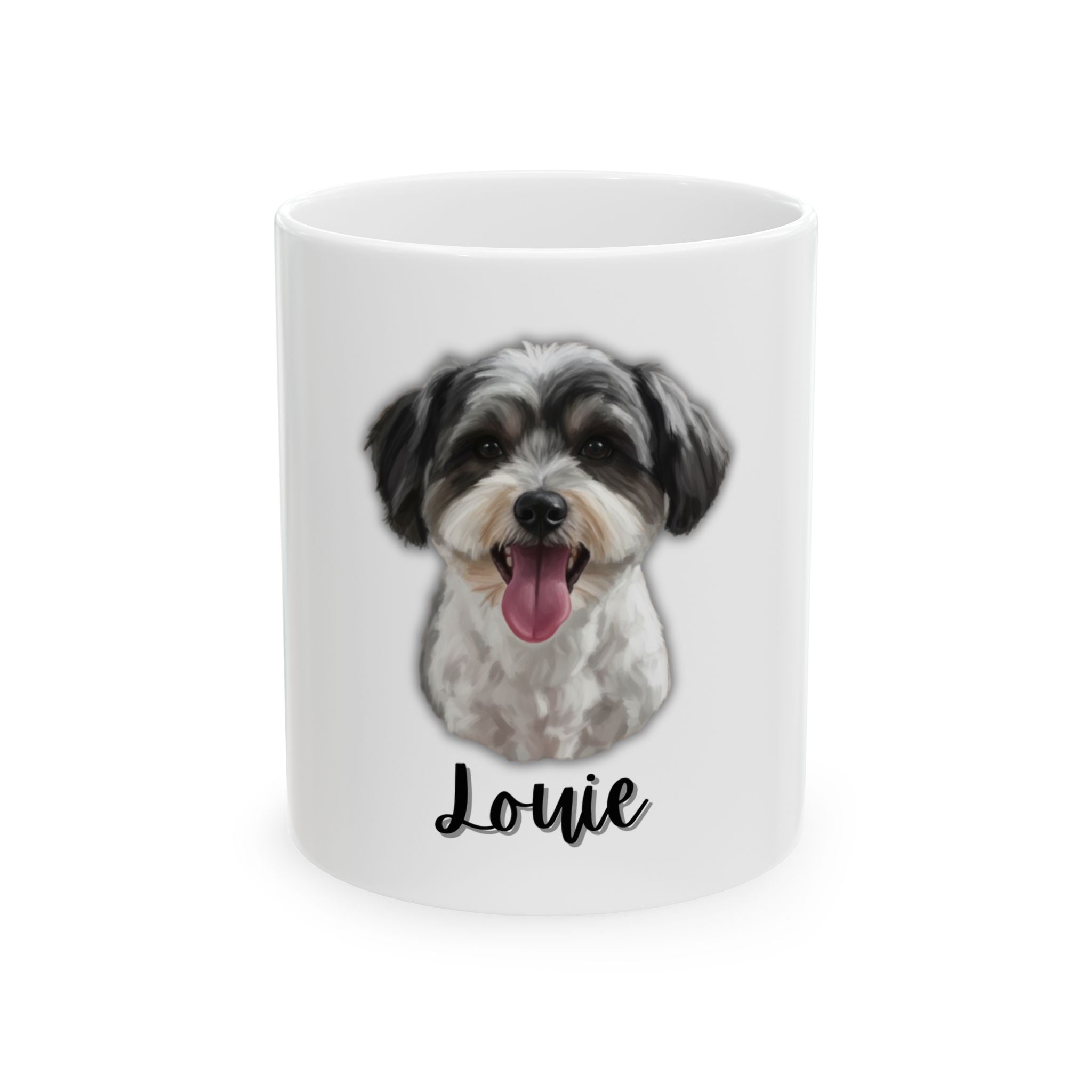 (Louie) Personalized Pet Mug