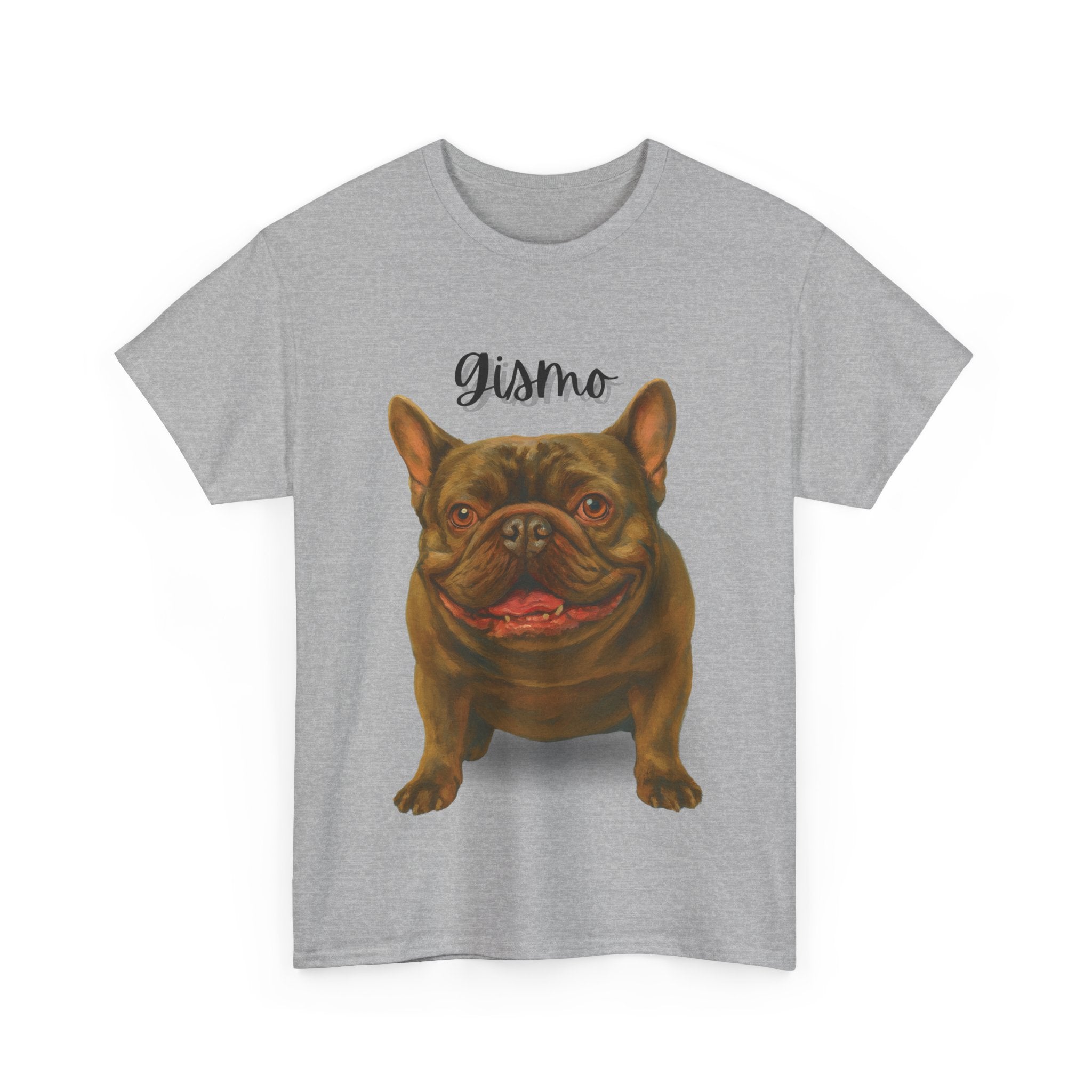 (Gizmo) Whimsical Dog Portrait Tee Shirt