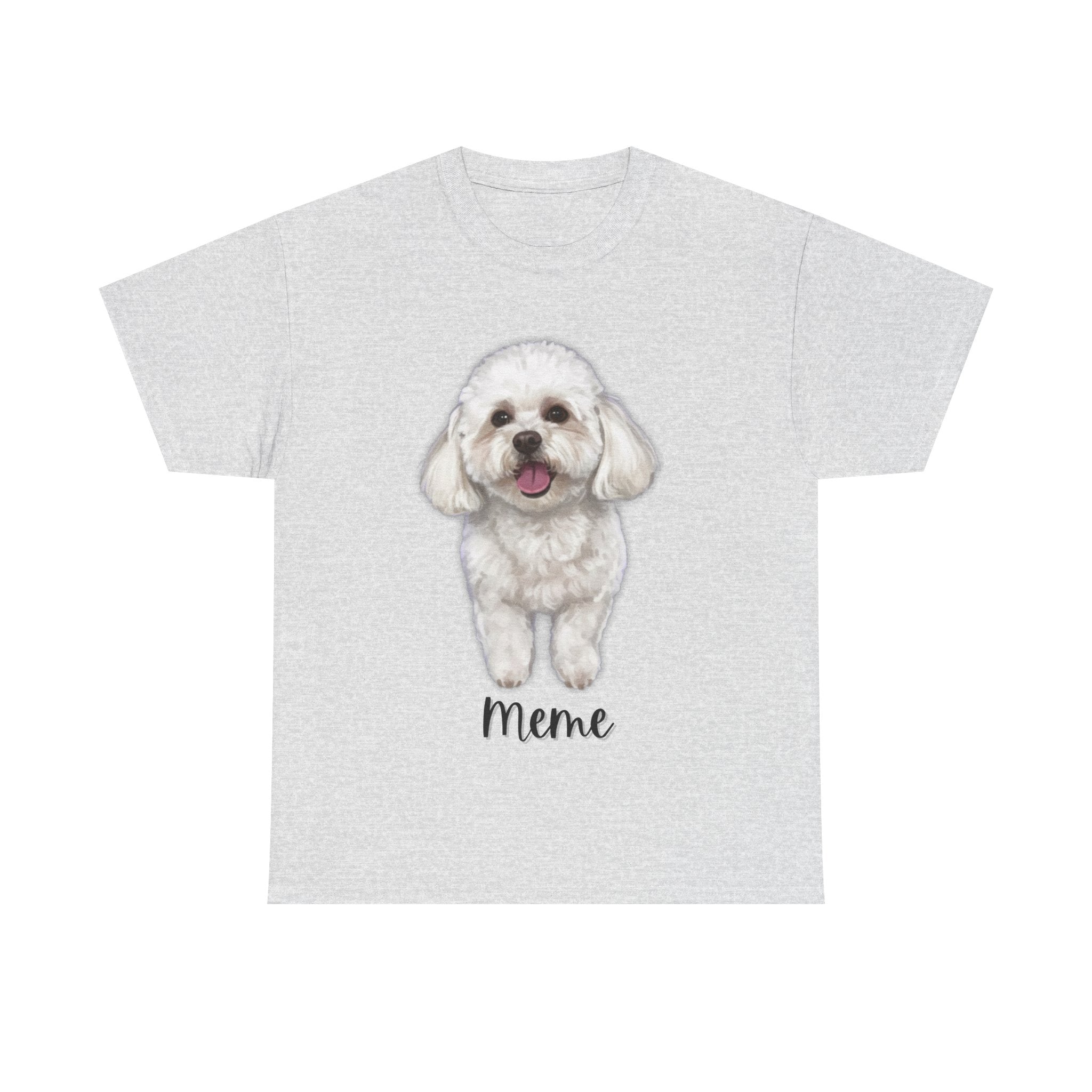 (Meme) Whimsical Dog Portrait Tee Shirt