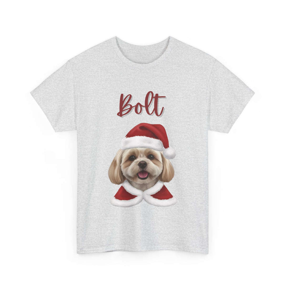 (Bolt) Whimsical Dog Portrait Tee Shirt