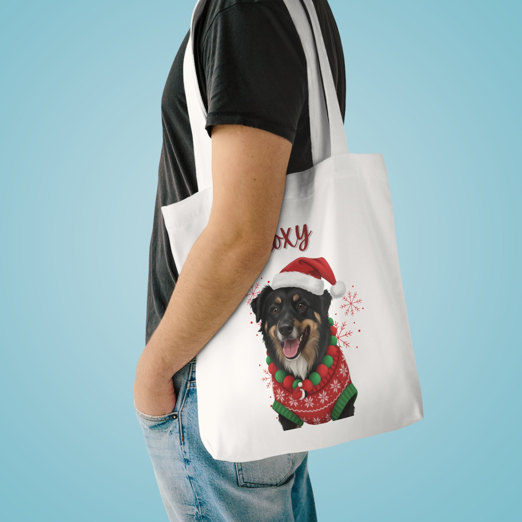(Roxy) Personalized Dog Lover Tote Bag