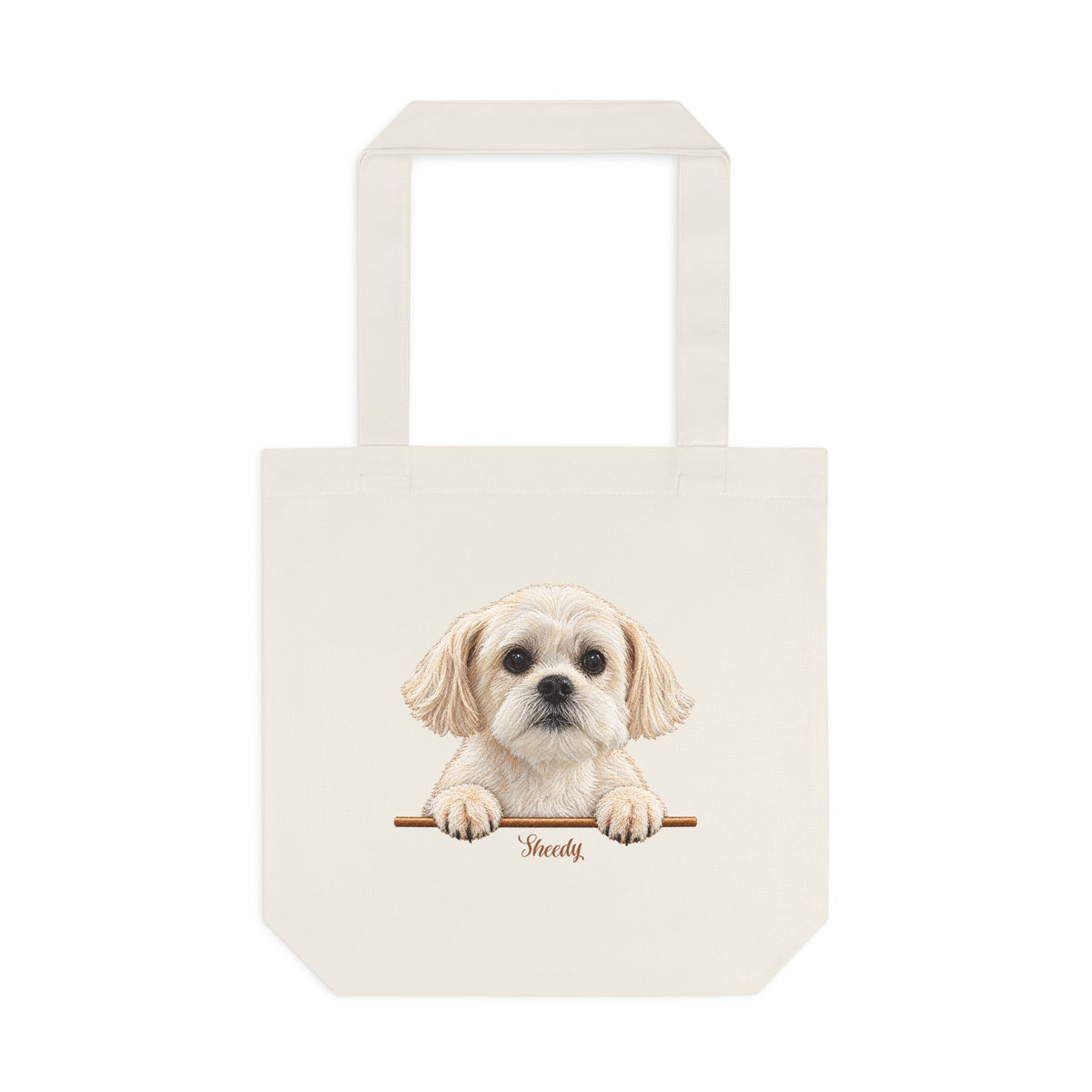 (Sheedy) Personalized Dog Lover Tote Bag