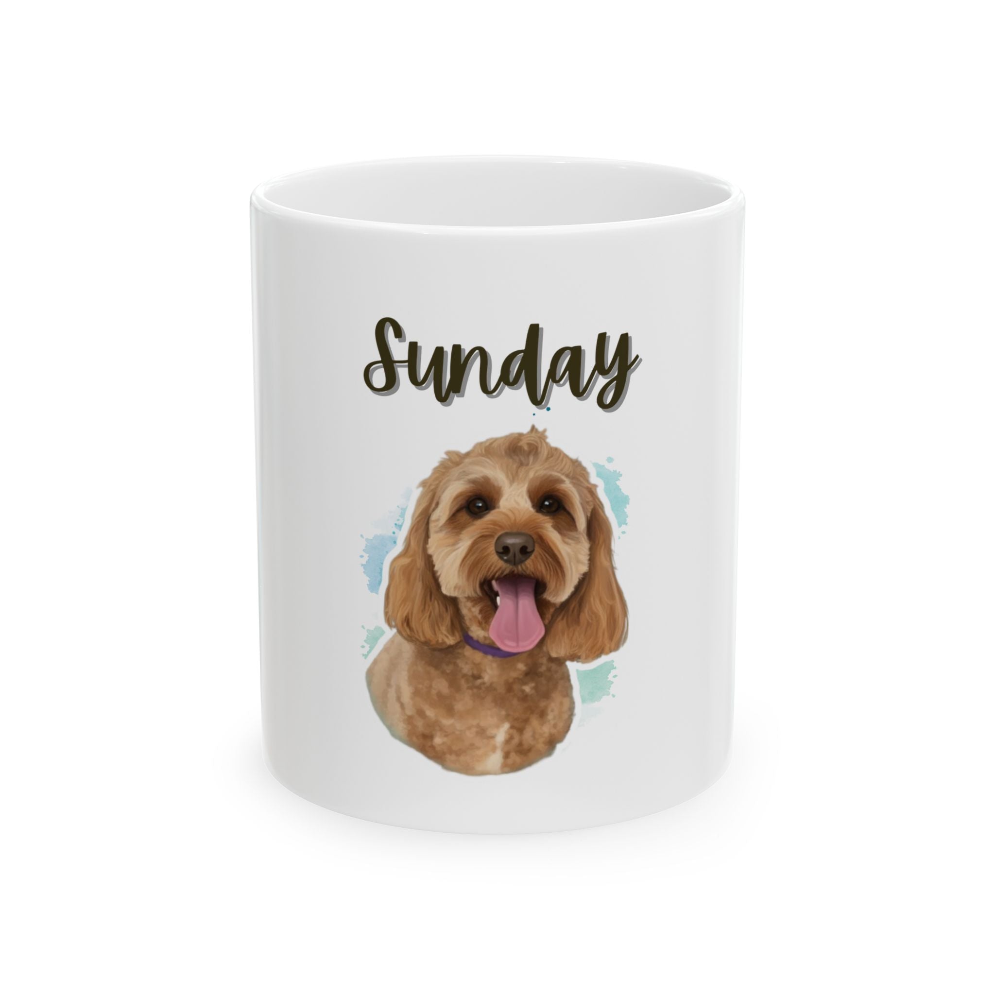 (Sunday) Personalized Pet Mug