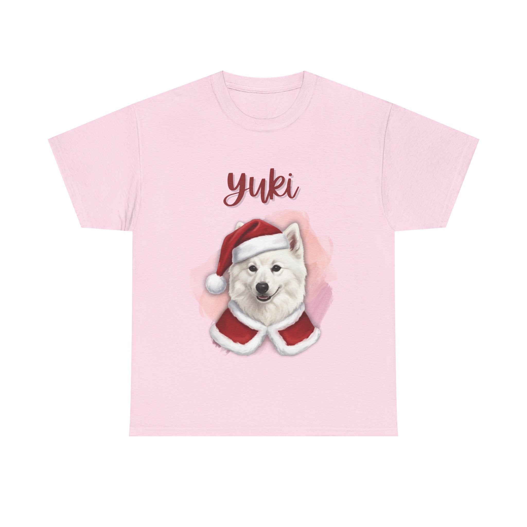 (Yuki) Whimsical Dog Portrait Tee Shirt
