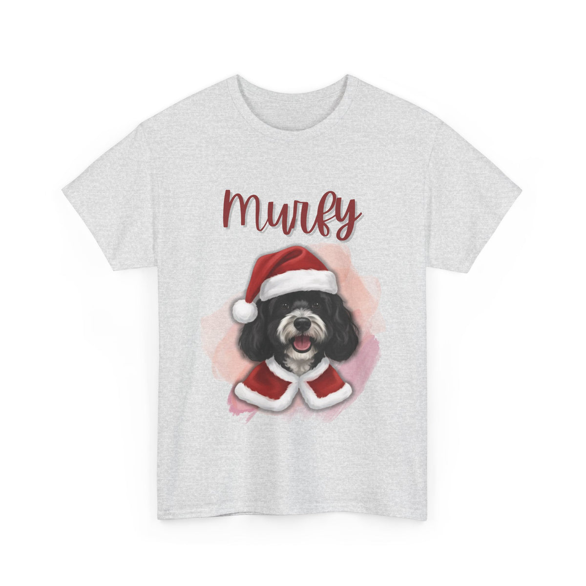 (Murfy) Whimsical Dog Portrait Tee Shirt