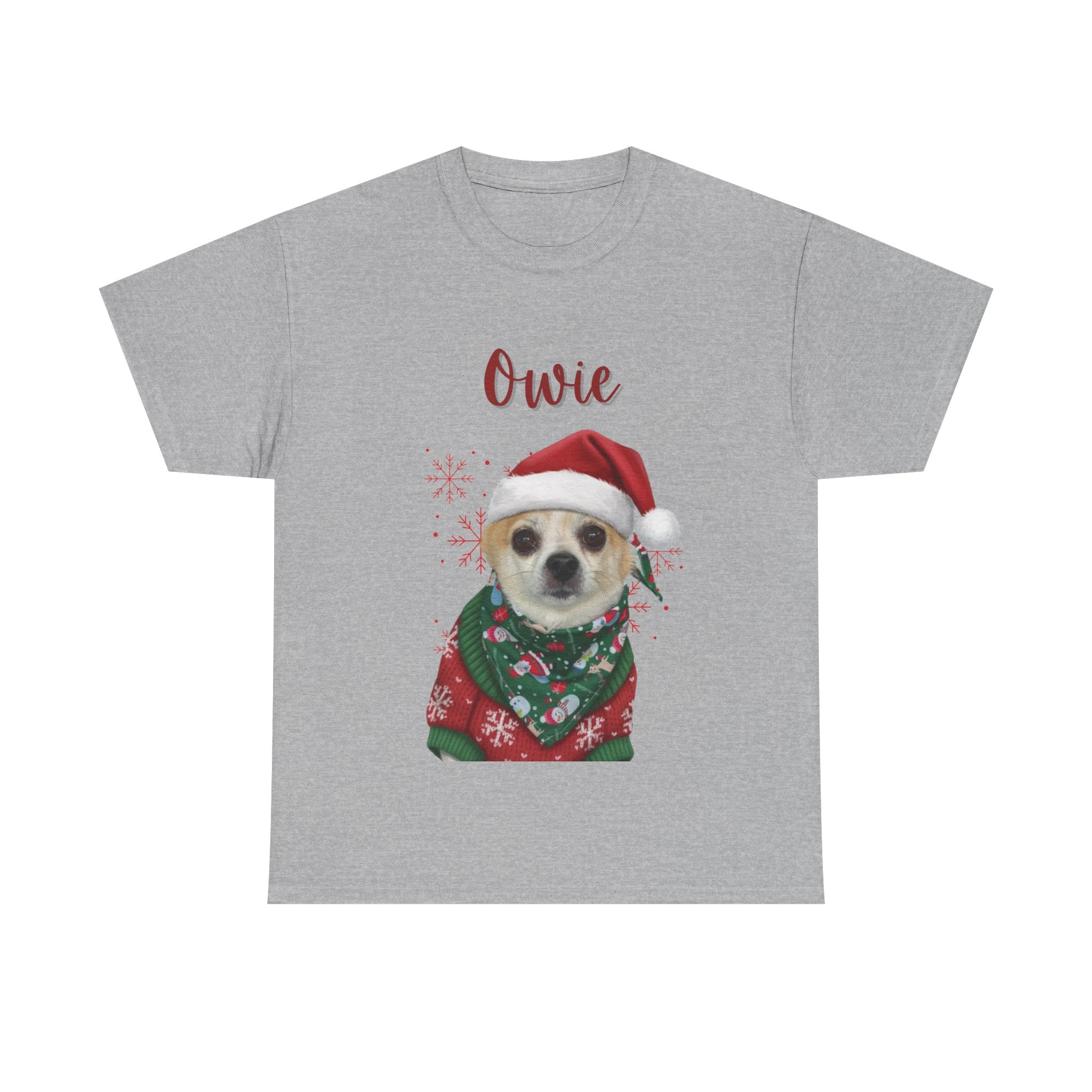 (Owie) Whimsical Dog Portrait Tee Shirt