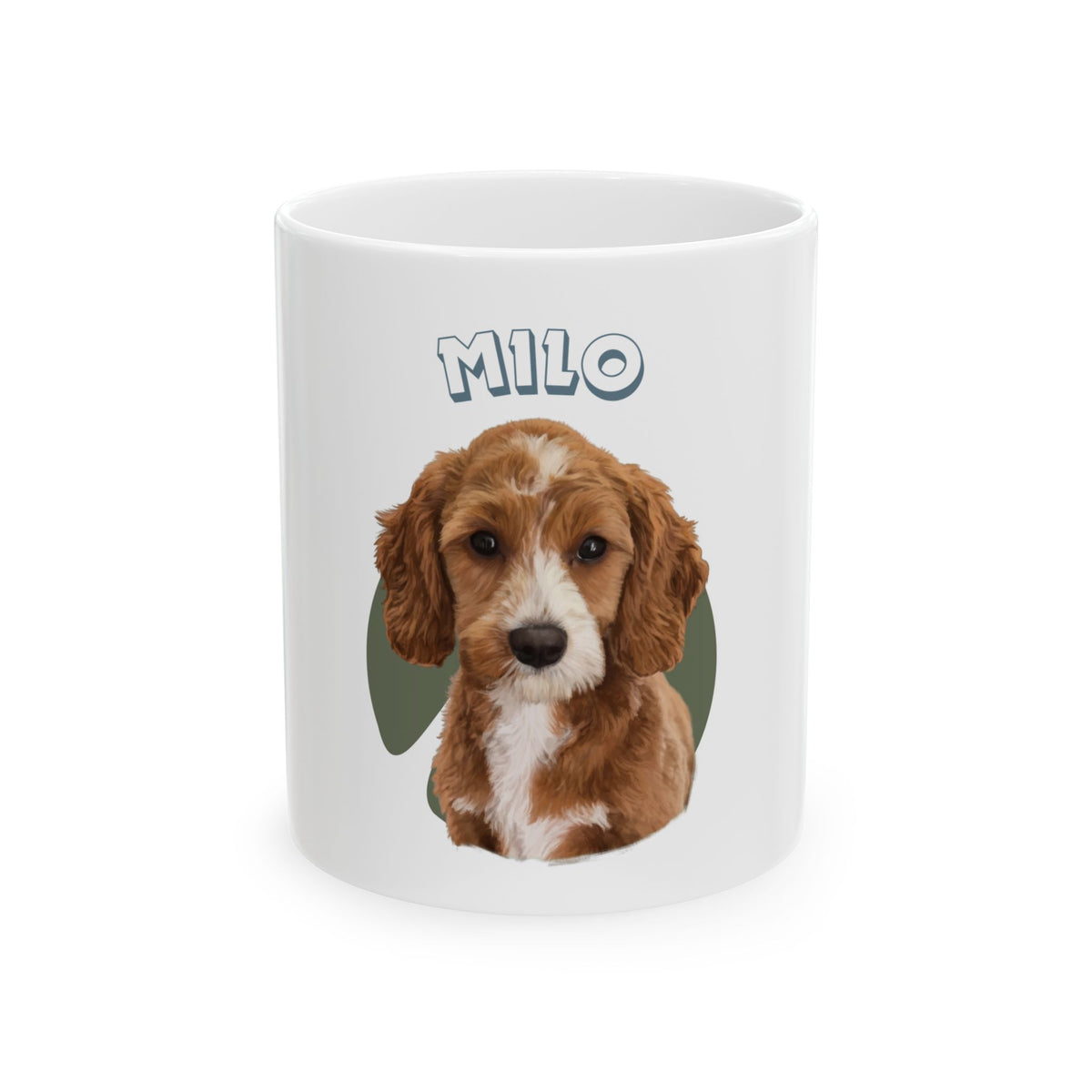 (Milo) Personalized Pet Mug