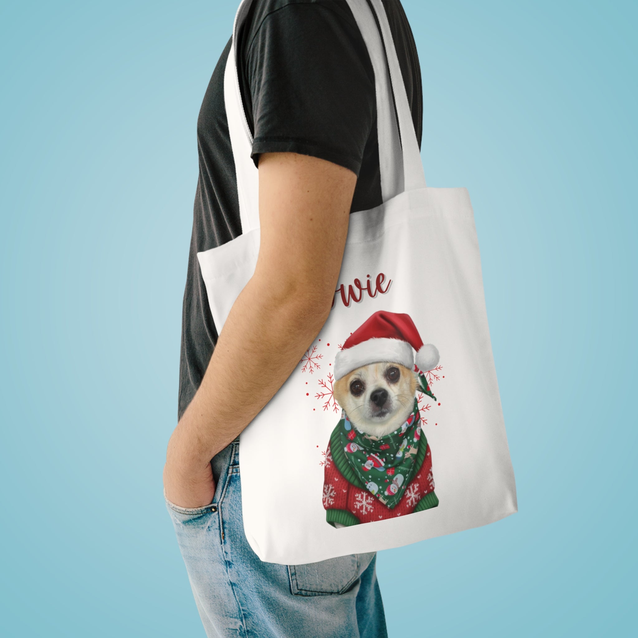 (Owie) Personalized Dog Lover Tote Bag