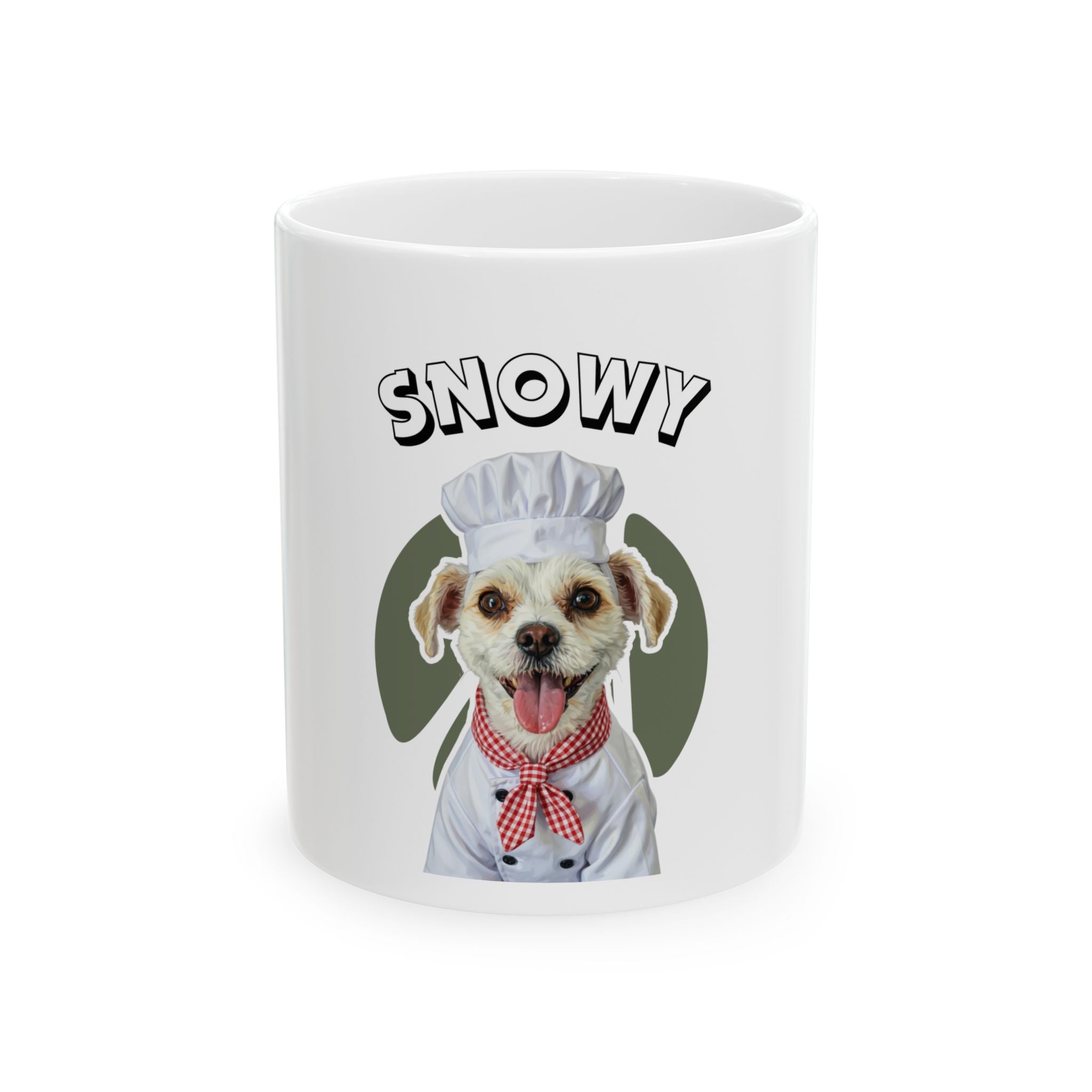 (Snowy) Personalized Pet Mug