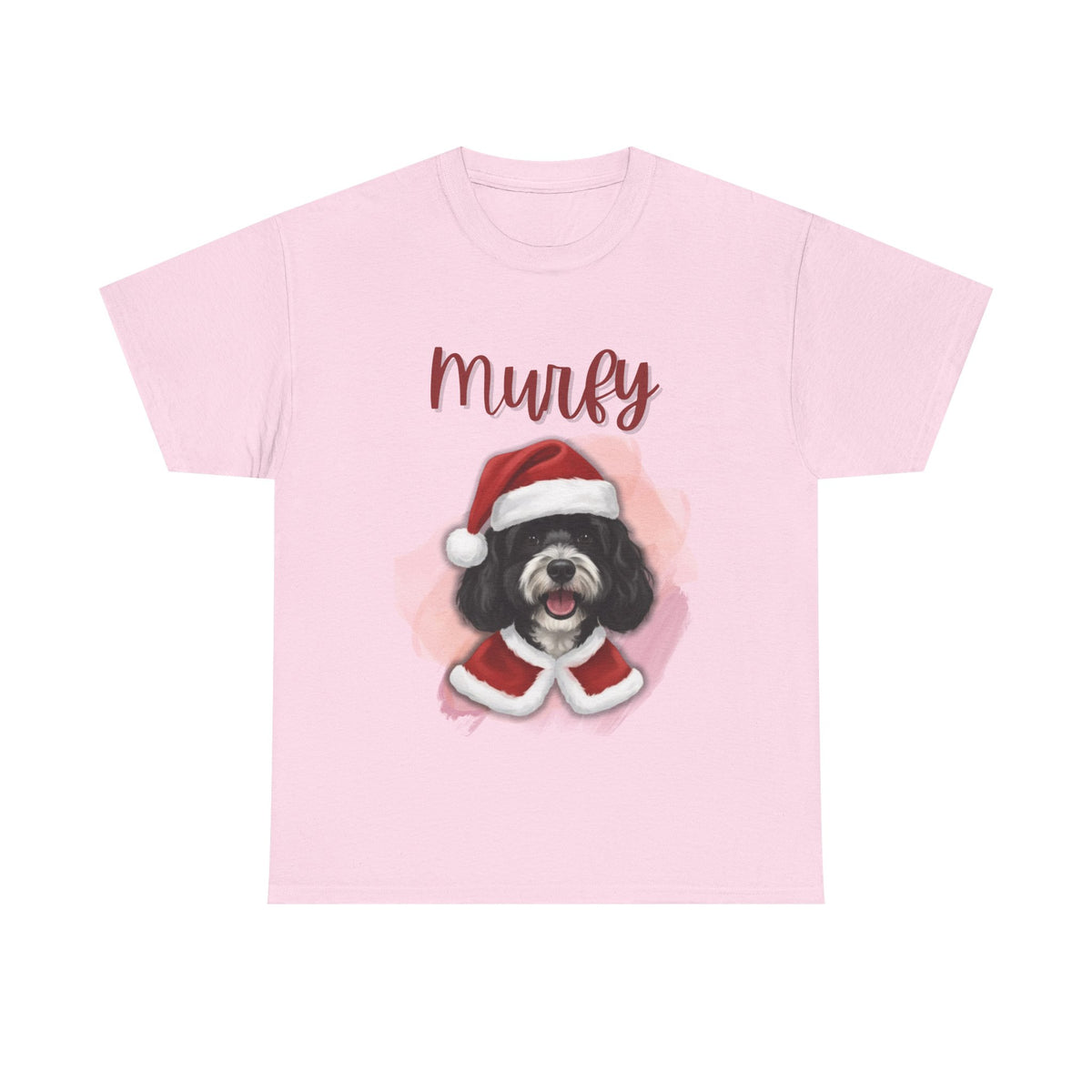 (Murfy) Whimsical Dog Portrait Tee Shirt