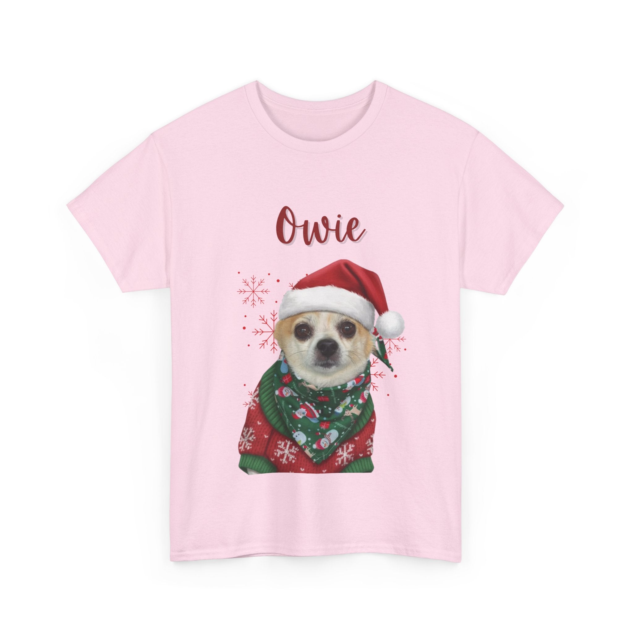 (Owie) Whimsical Dog Portrait Tee Shirt