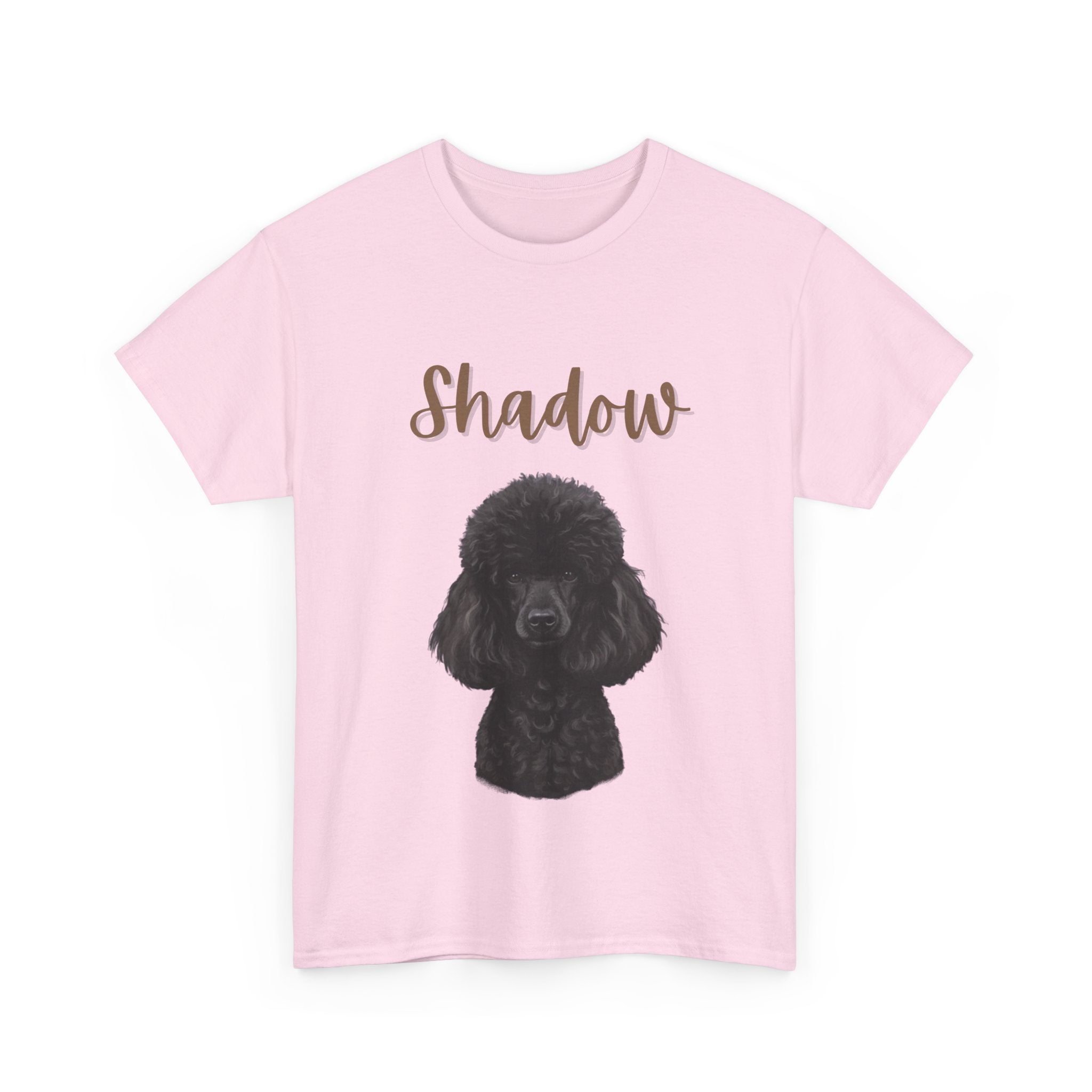 (Shadow) Whimsical Dog Portrait Tee Shirt