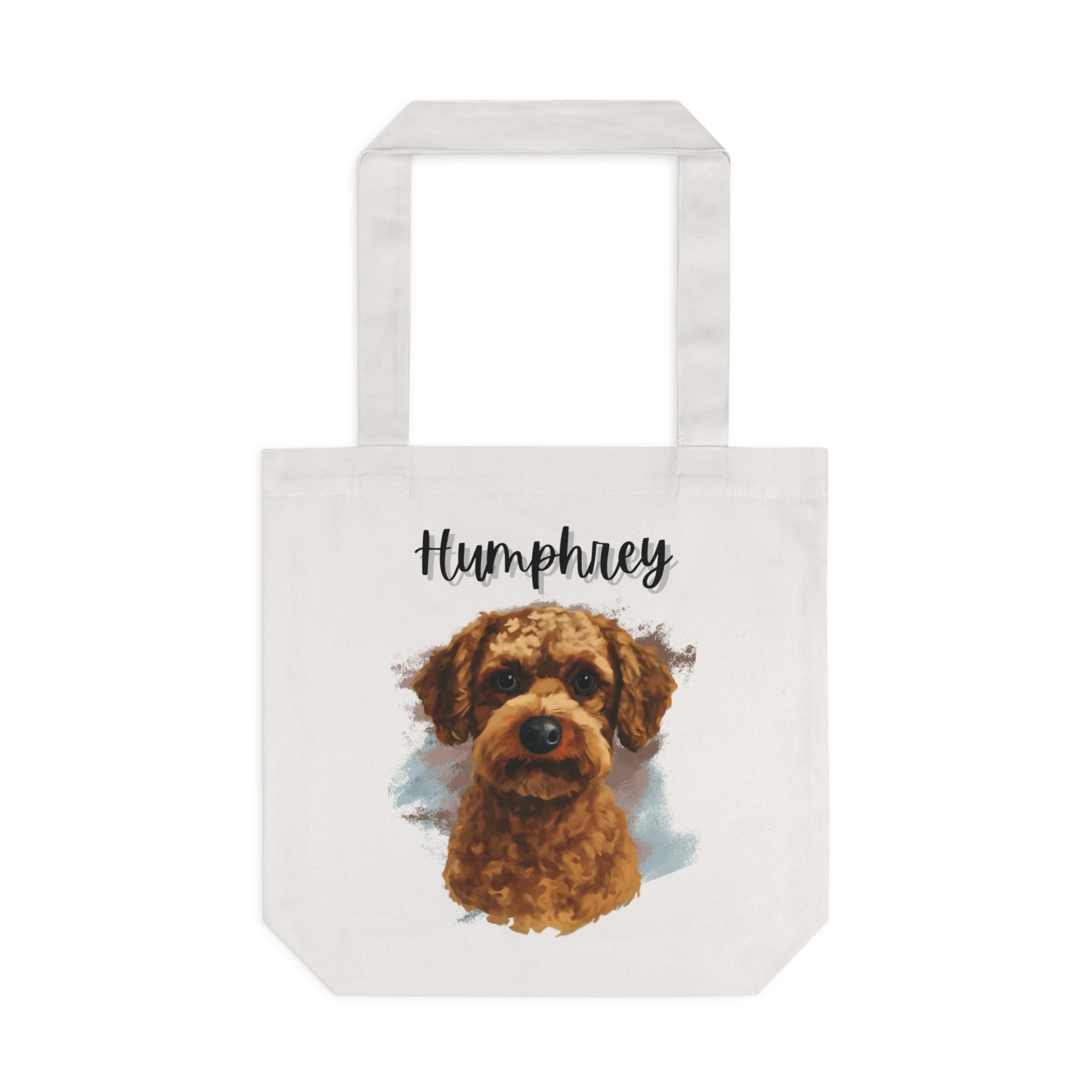(Humphrey) Personalized Dog Lover Tote Bag