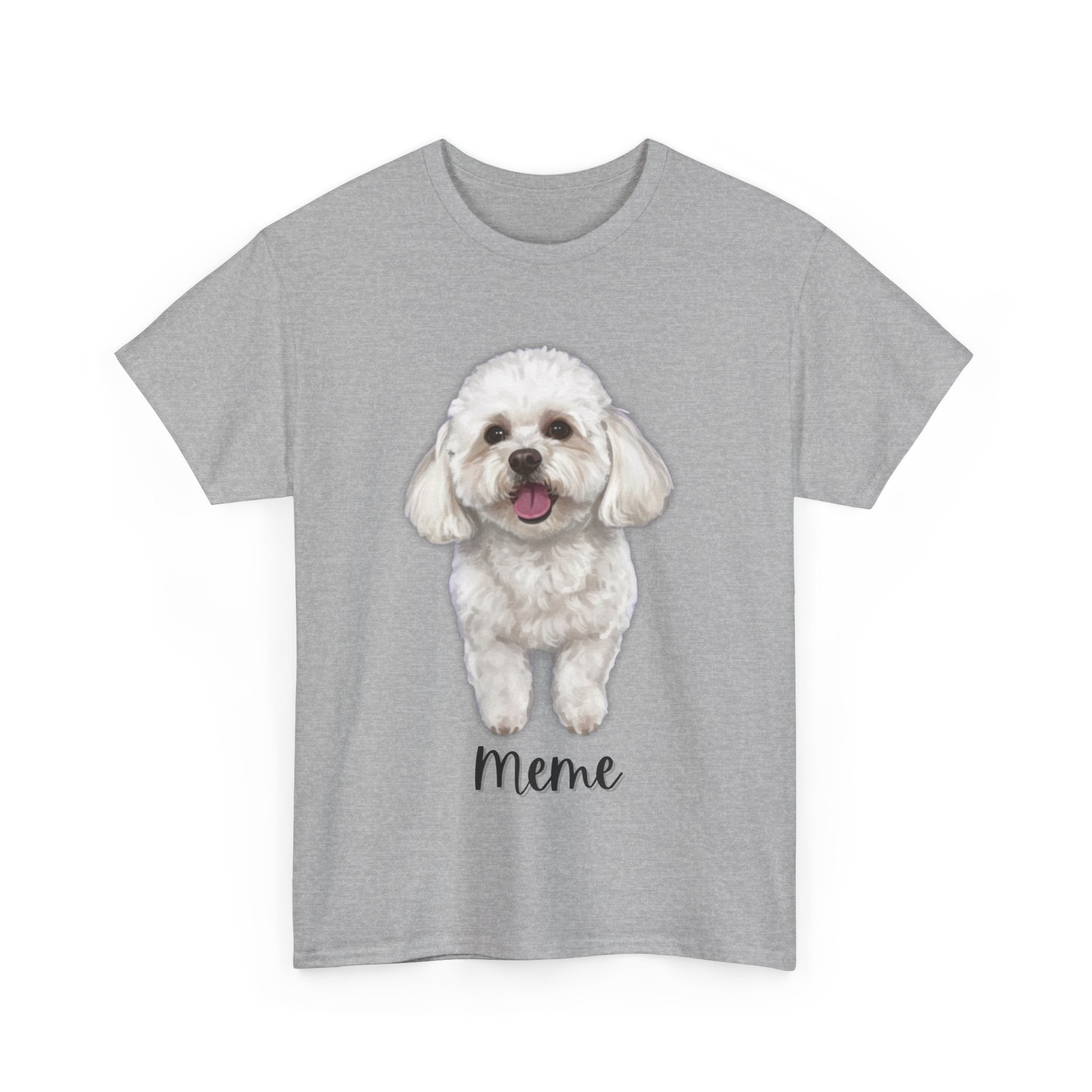(Meme) Whimsical Dog Portrait Tee Shirt