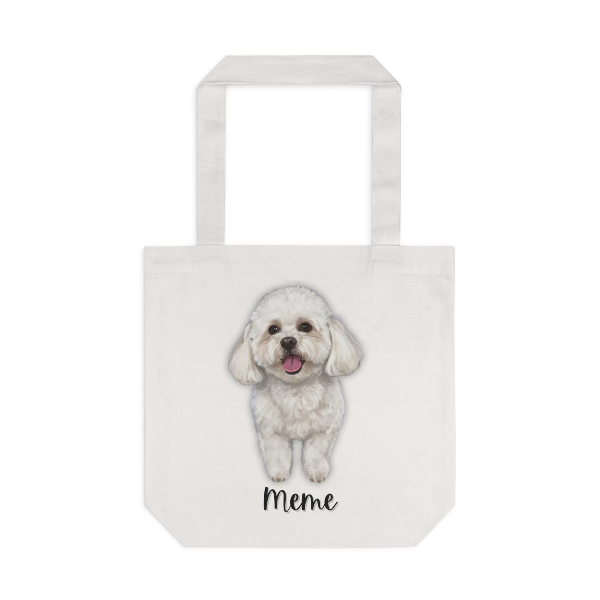 (Meme) Personalized Dog Lover Tote Bag