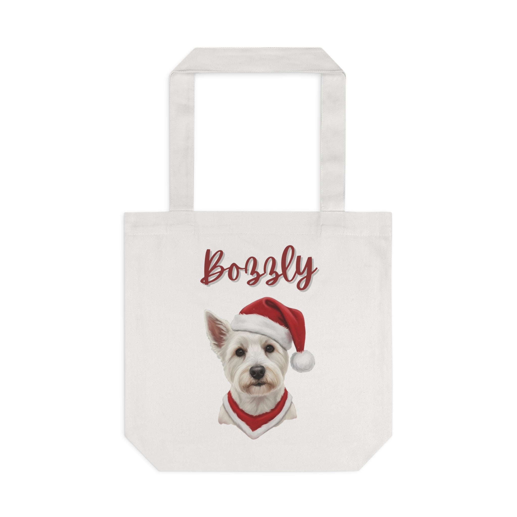 (Bozzly) Personalized Dog Lover Tote Bag