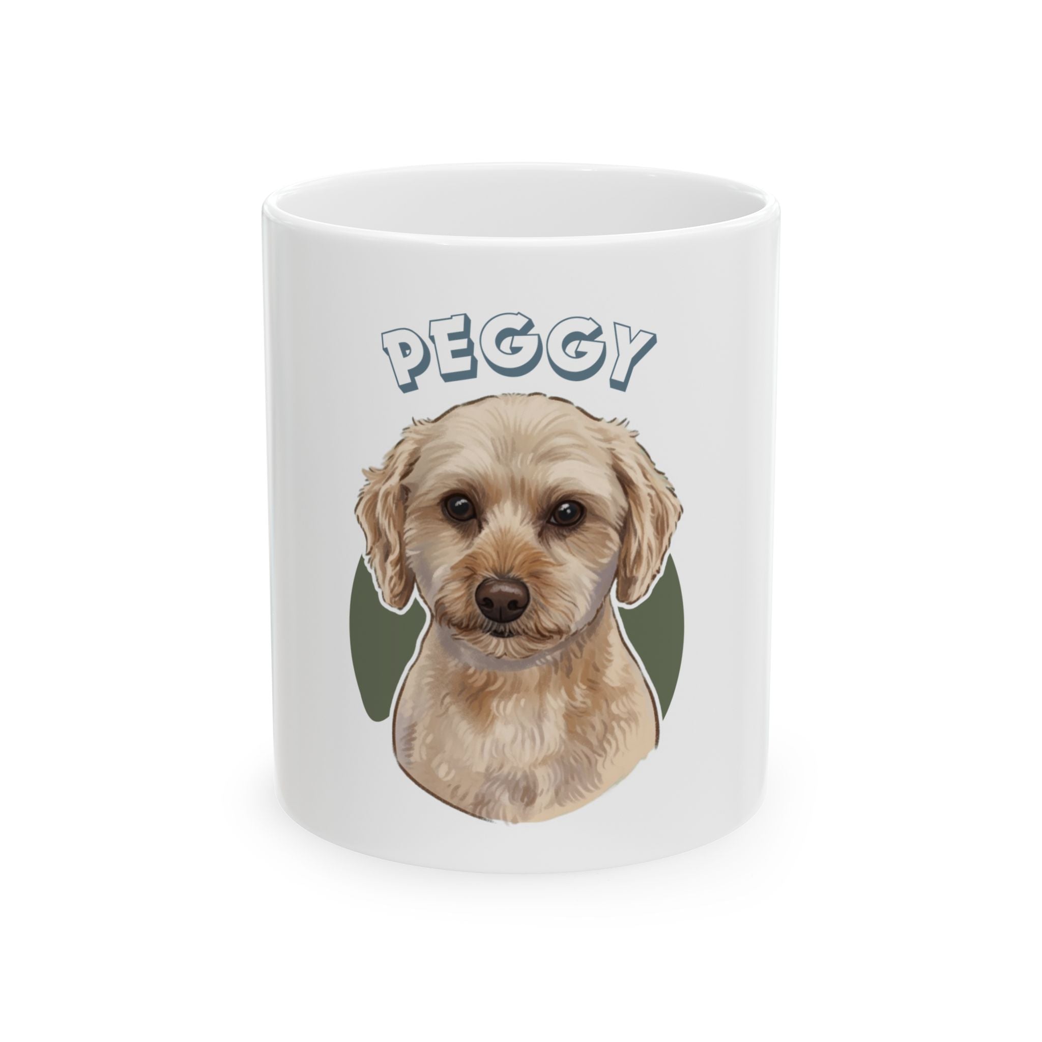 (Peggy) Personalized Pet Mug