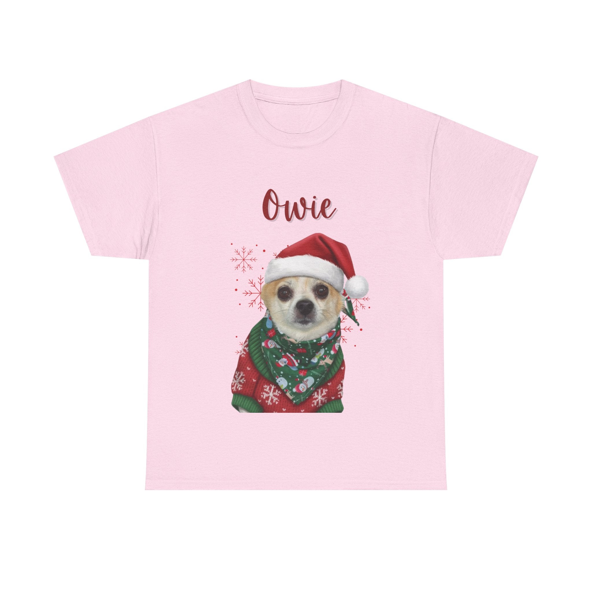(Owie) Whimsical Dog Portrait Tee Shirt