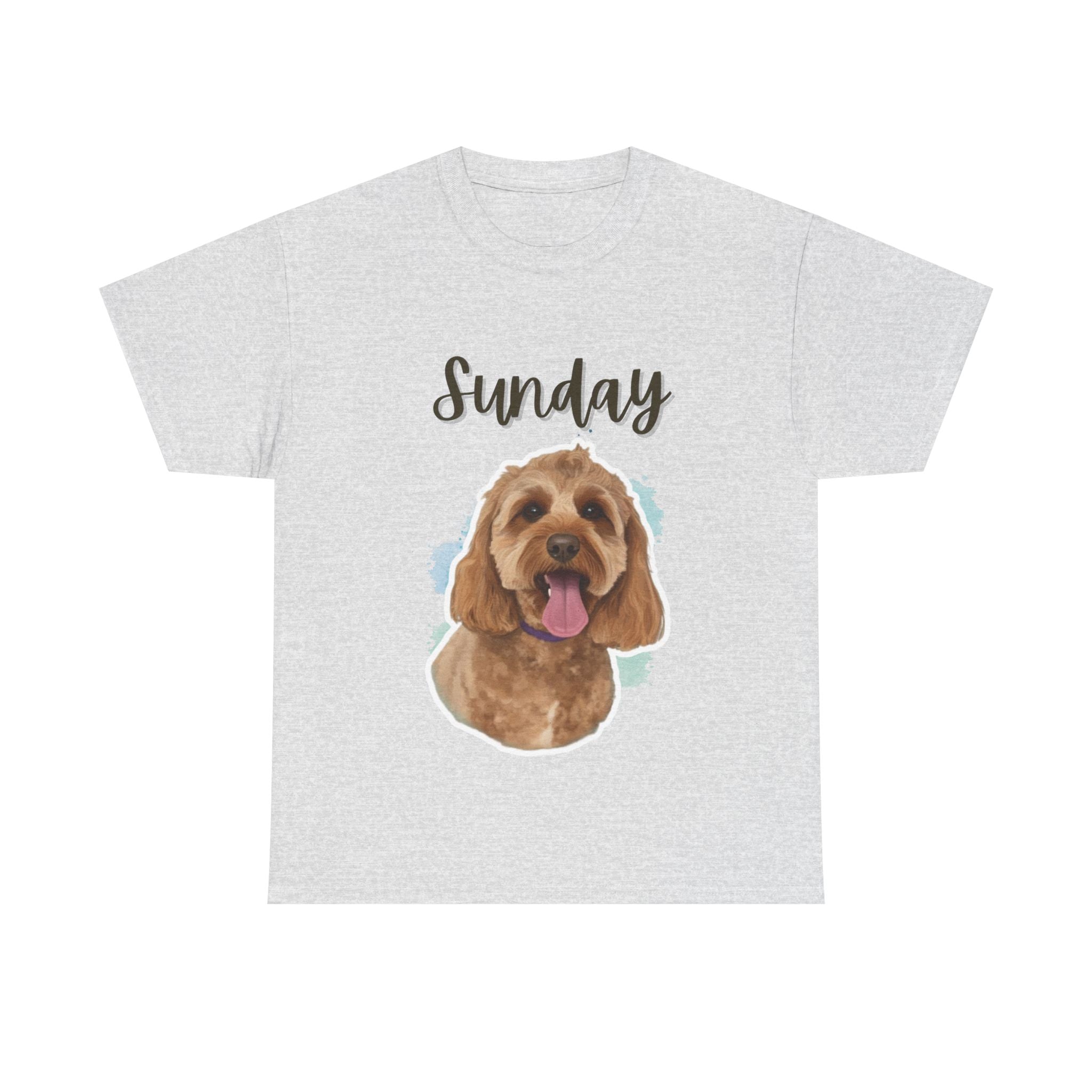 (Sunday) Whimsical Dog Portrait Tee Shirt