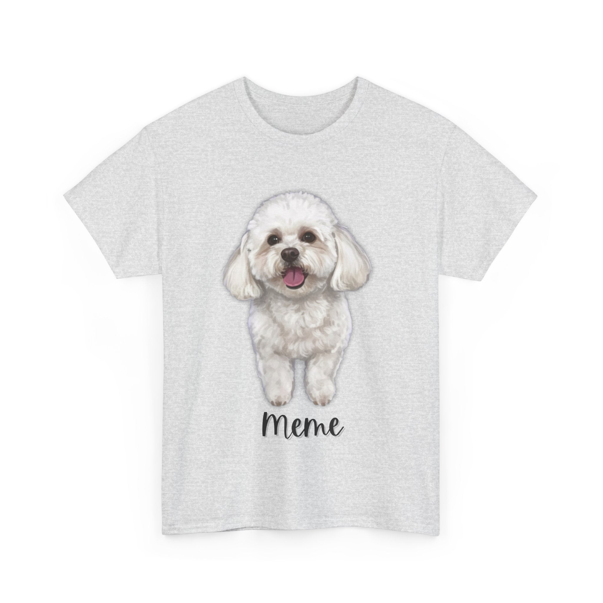 (Meme) Whimsical Dog Portrait Tee Shirt