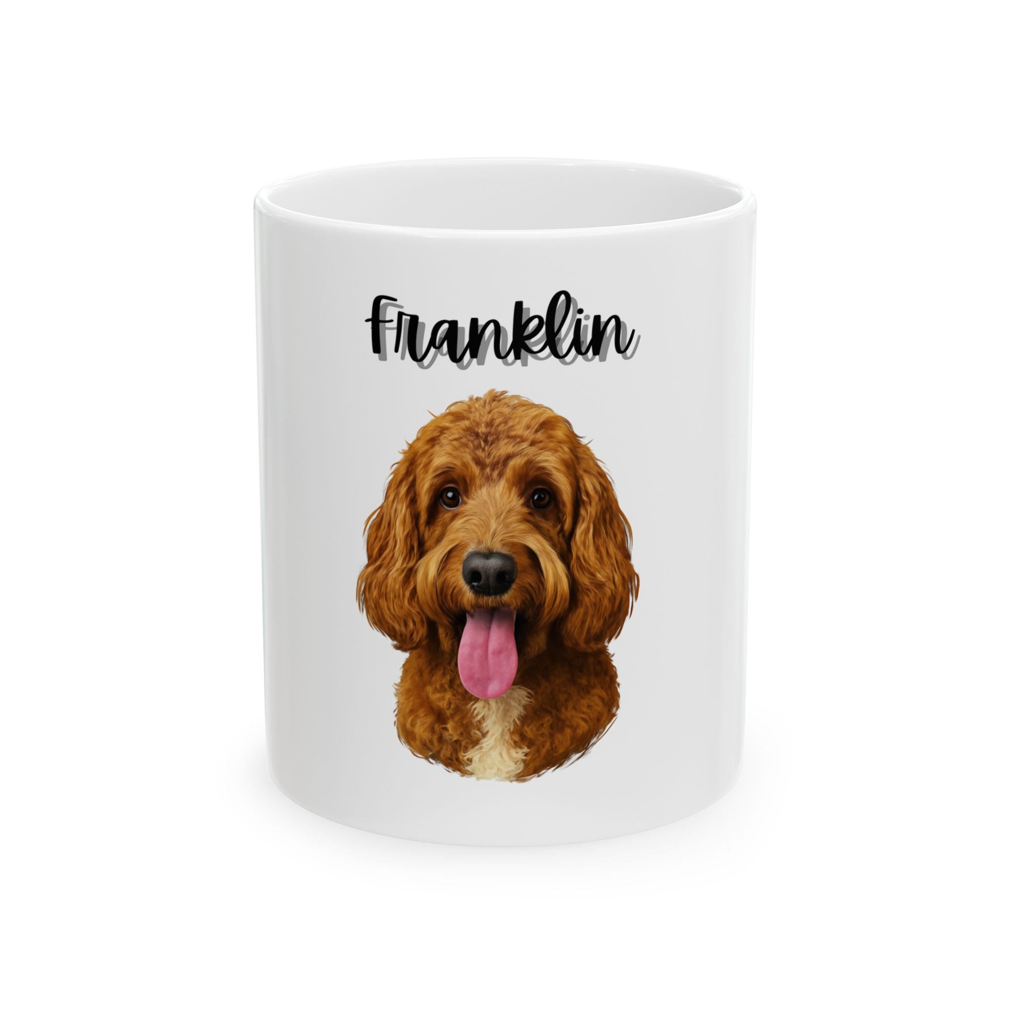 (Franklin) Personalized Pet Mug
