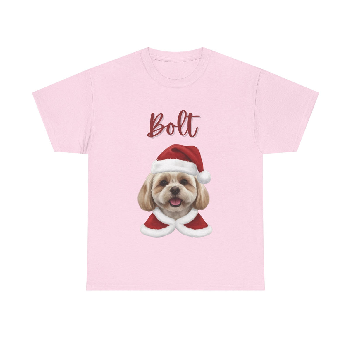 (Bolt) Whimsical Dog Portrait Tee Shirt