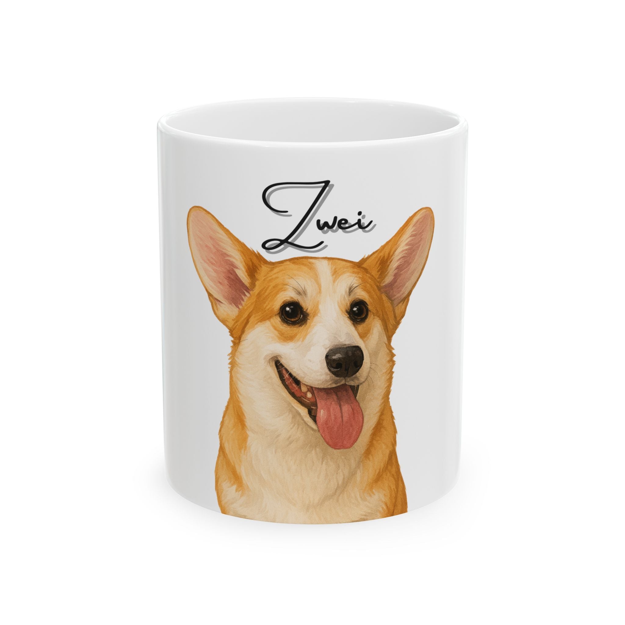 (Zwei) Personalized Pet Mug