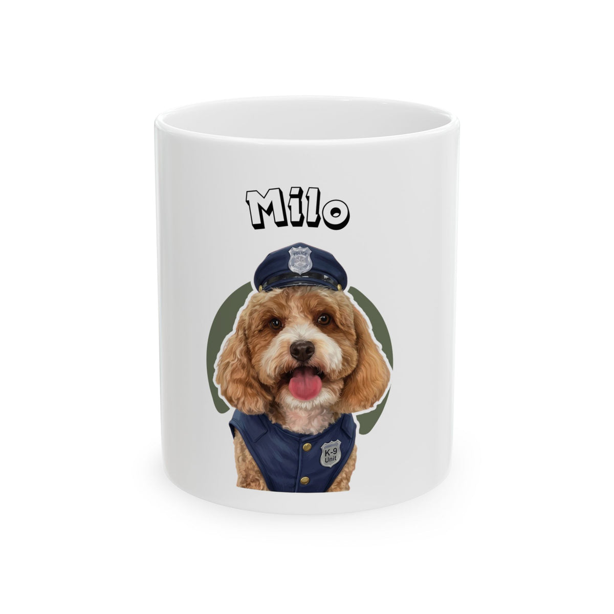 (Milo) Personalized Pet Mug