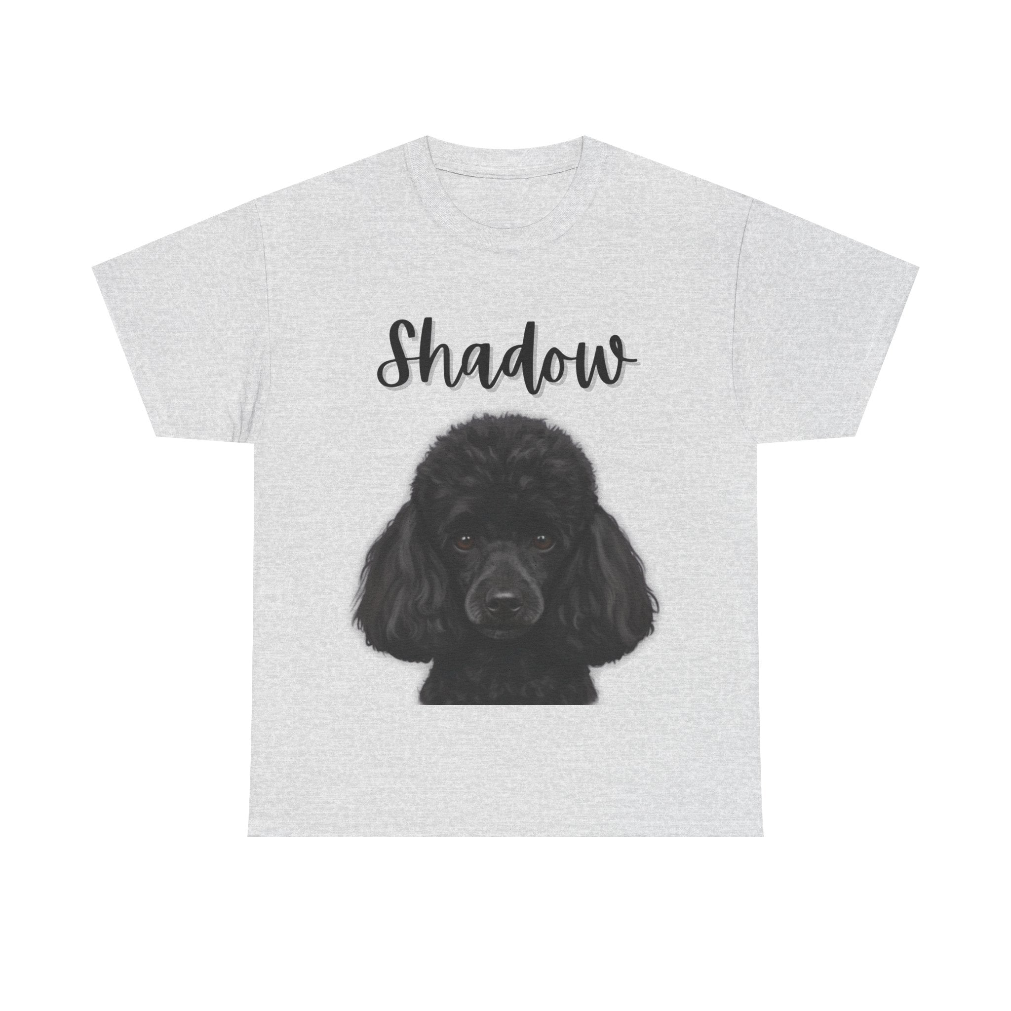 (Shadow) Whimsical Dog Portrait Tee Shirt