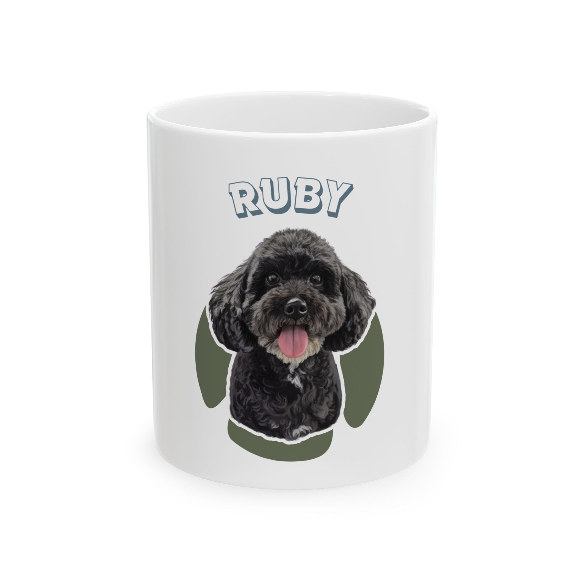 (Ruby) Personalized Pet Mug