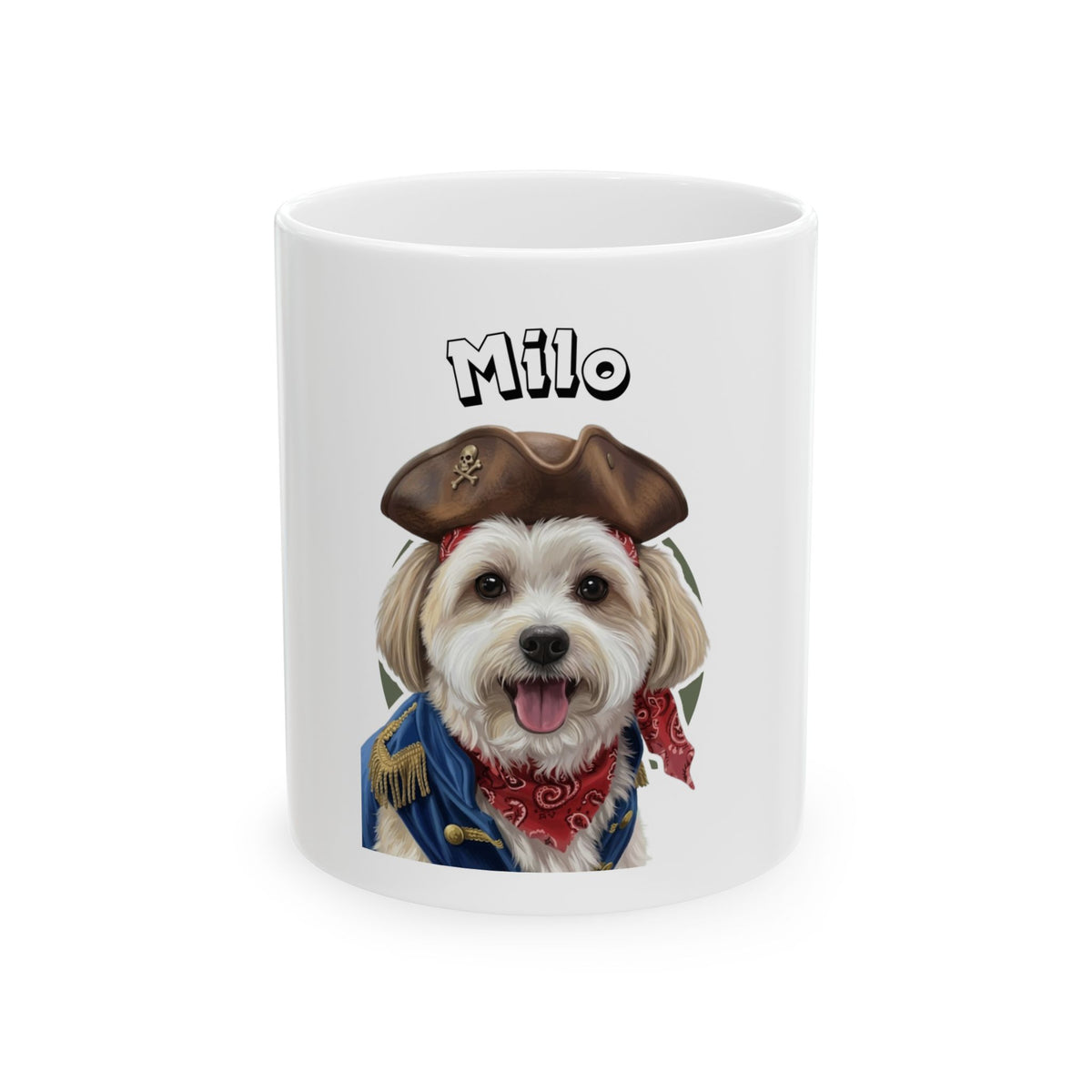 (Milo) Personalized Pet Mug