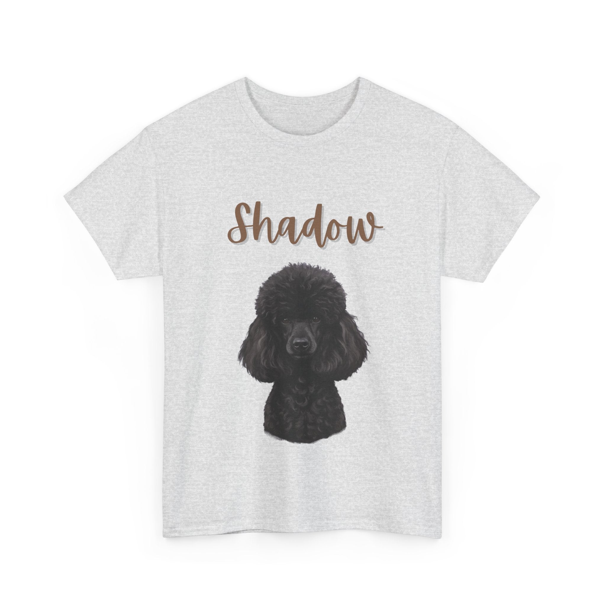 (Shadow) Whimsical Dog Portrait Tee Shirt