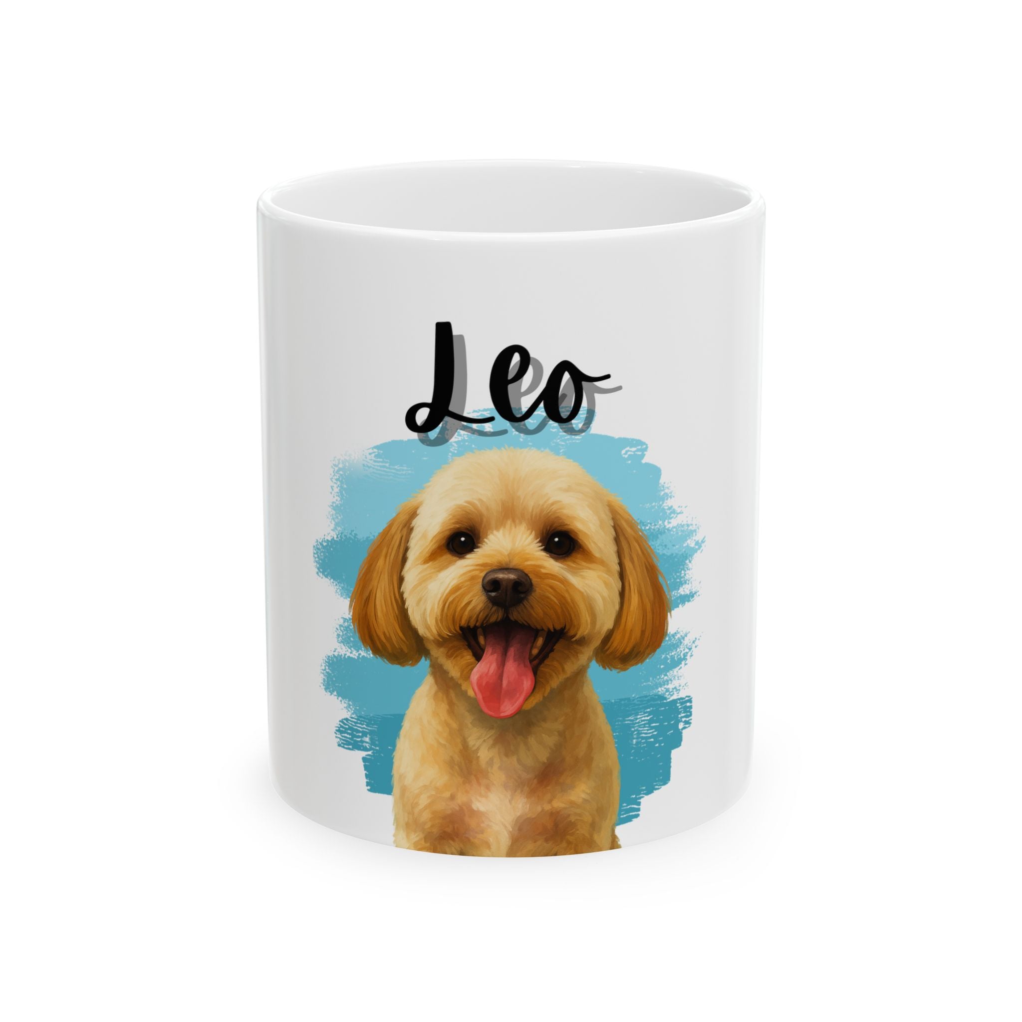 (Leo) Personalized Pet Mug