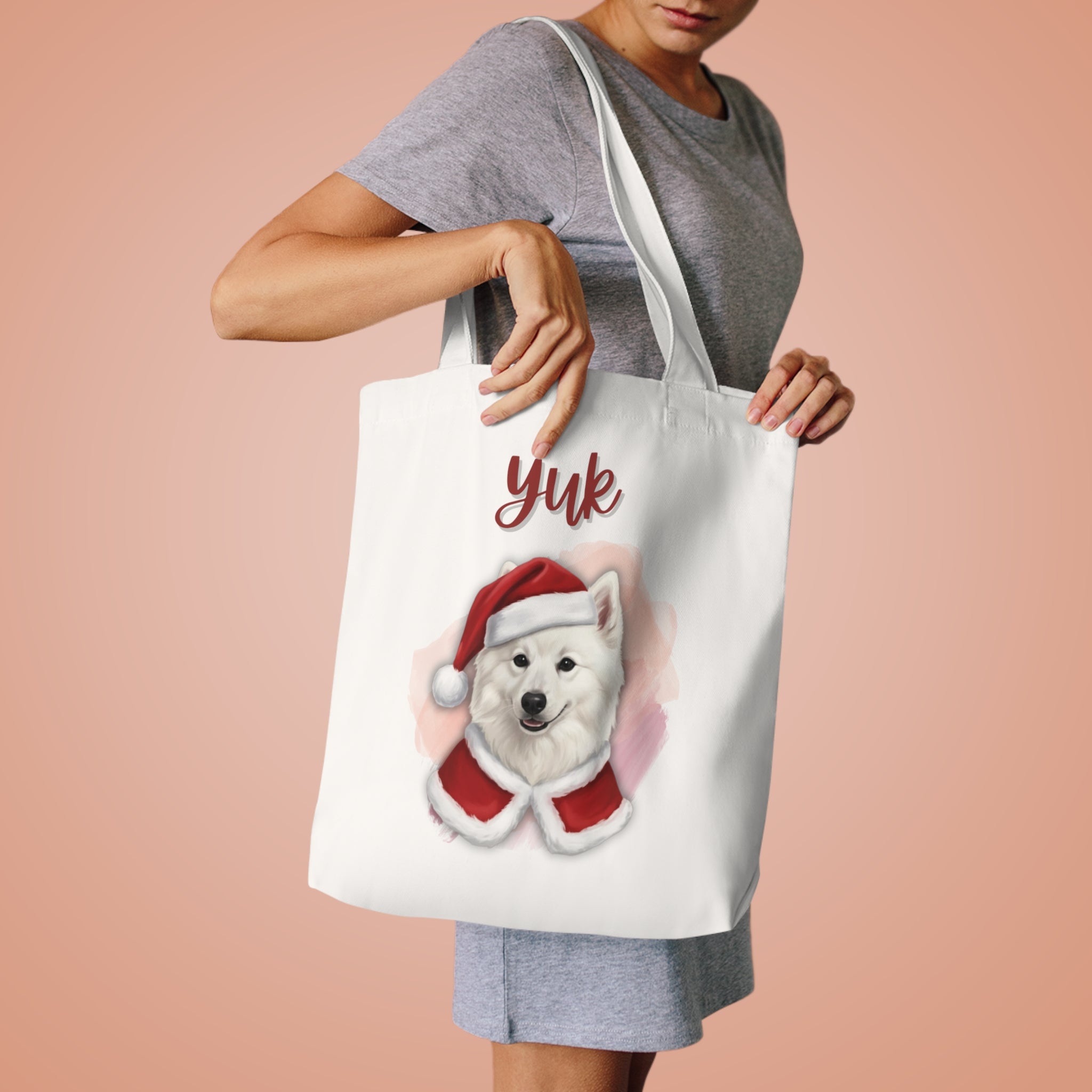 (Yuk) Personalized Dog Lover Tote Bag