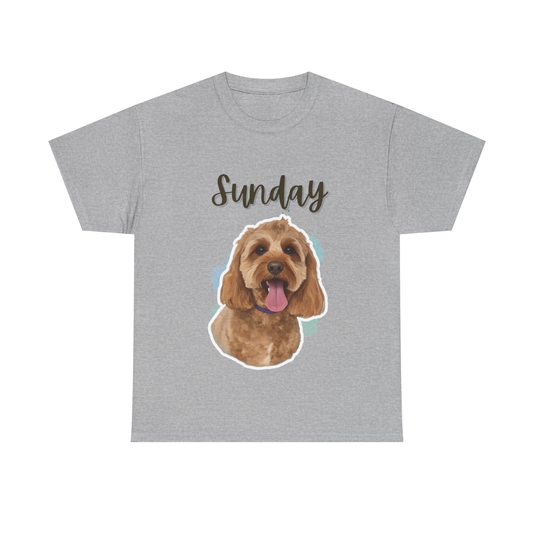 (Sunday) Whimsical Dog Portrait Tee Shirt