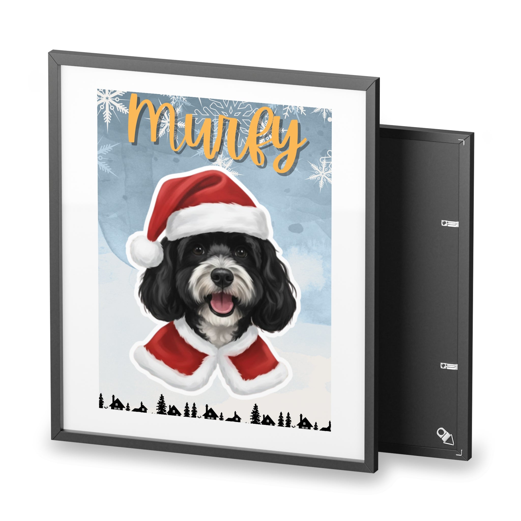 (Murfy) Playful Dog Framed Poster