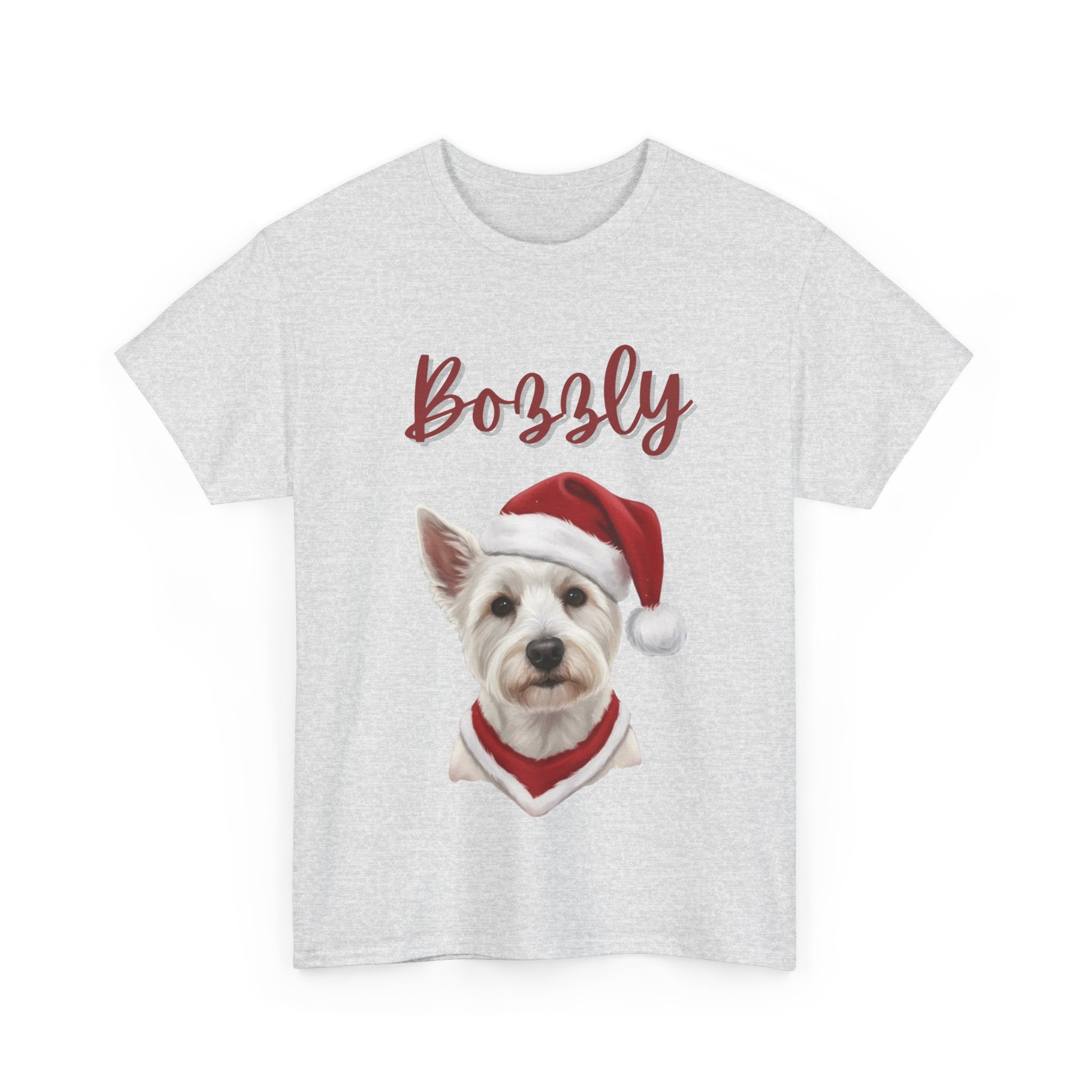 (Bozzly) Whimsical Dog Portrait Tee Shirt