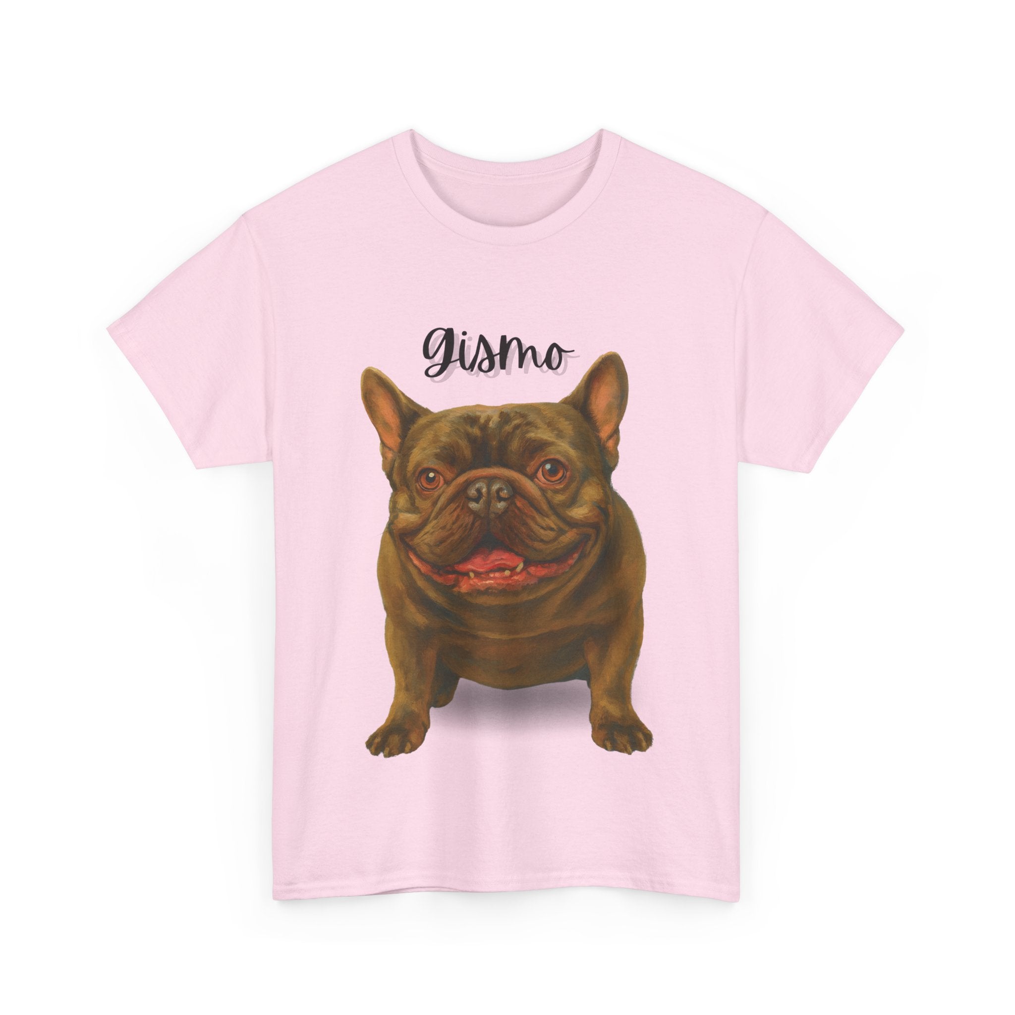 (Gizmo) Whimsical Dog Portrait Tee Shirt