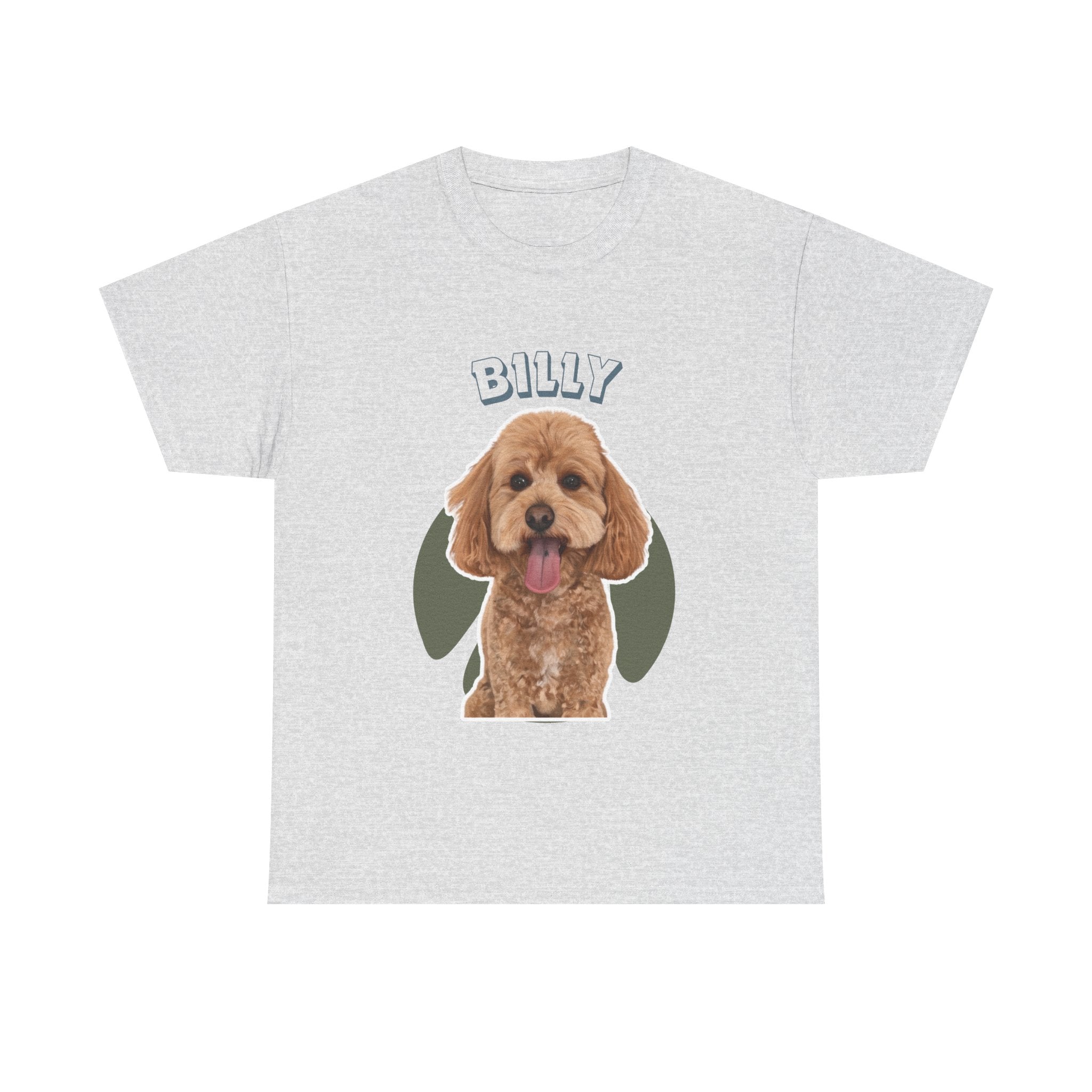 (Billy) Whimsical Dog Portrait Tee Shirt